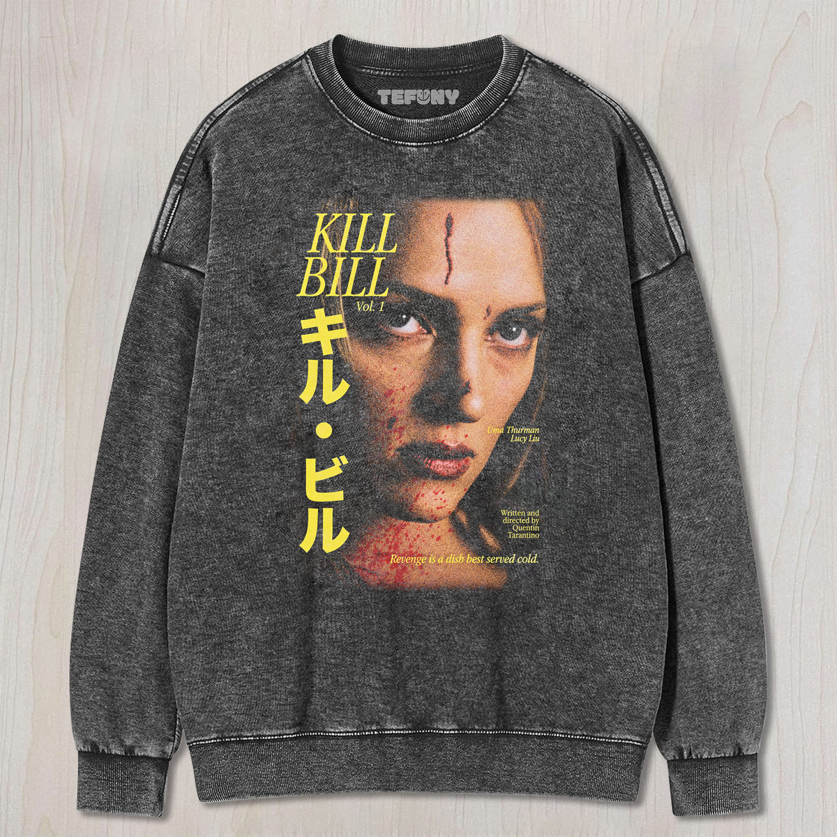 KILL BILL V1 UNISEX TEE, TANK TOP, LAYERED LS, SWEATSHIRT & HOODIE