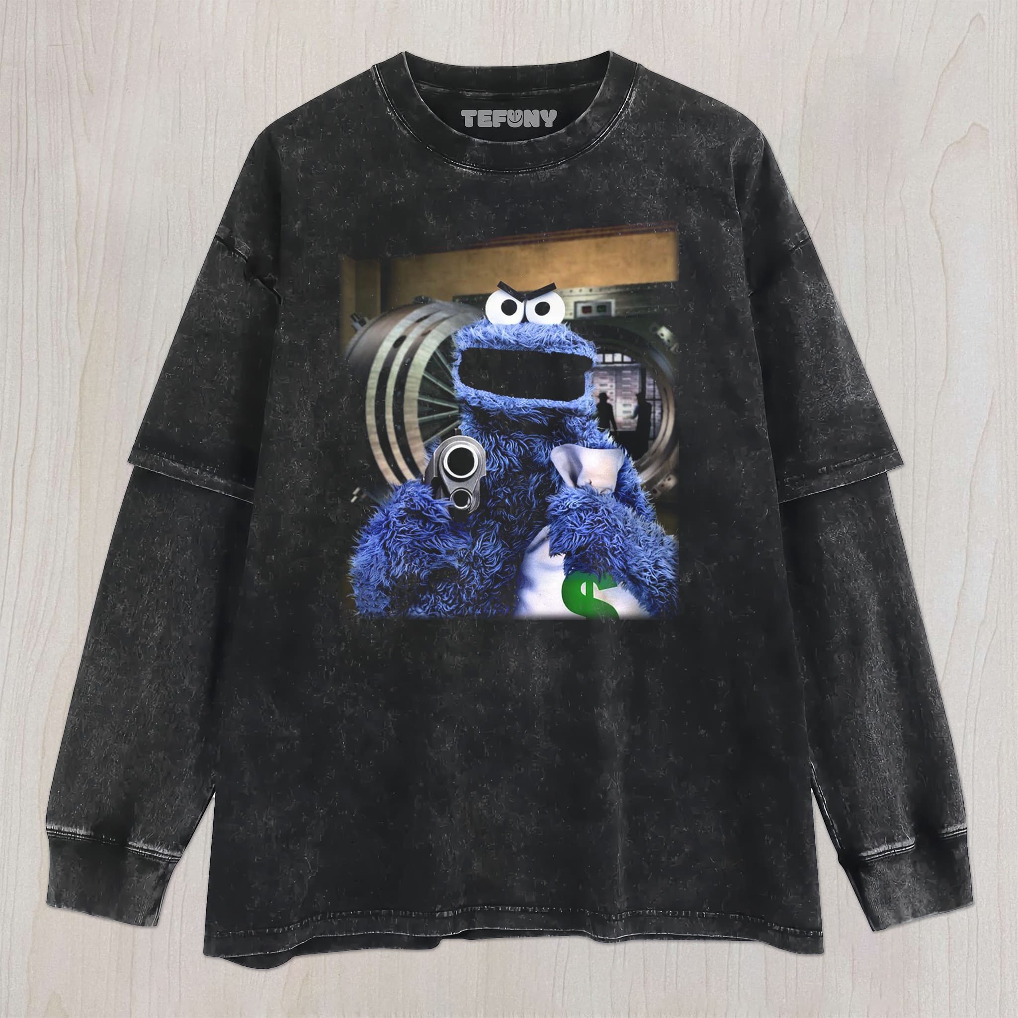 KILLER COOKIE MONSTER UNISEX TEE, TANK TOP, LAYERED LS, SWEATSHIRT & HOODIE