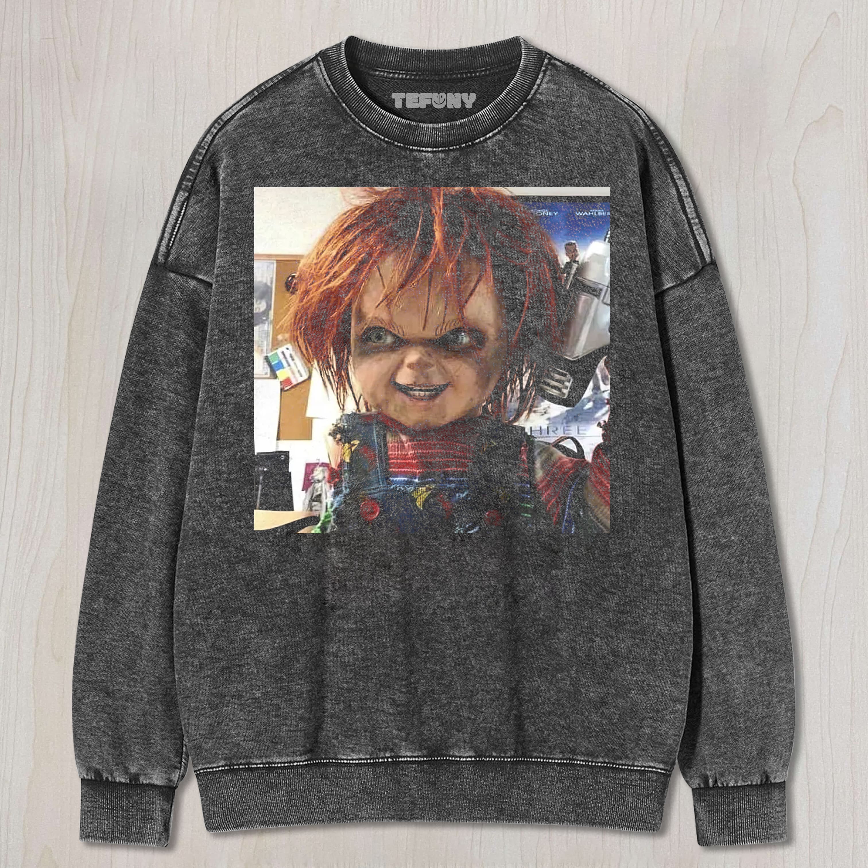 KILLER DOLL HORROR UNISEX TEE, TANK TOP, LAYERED LS, SWEATSHIRT & HOODIE