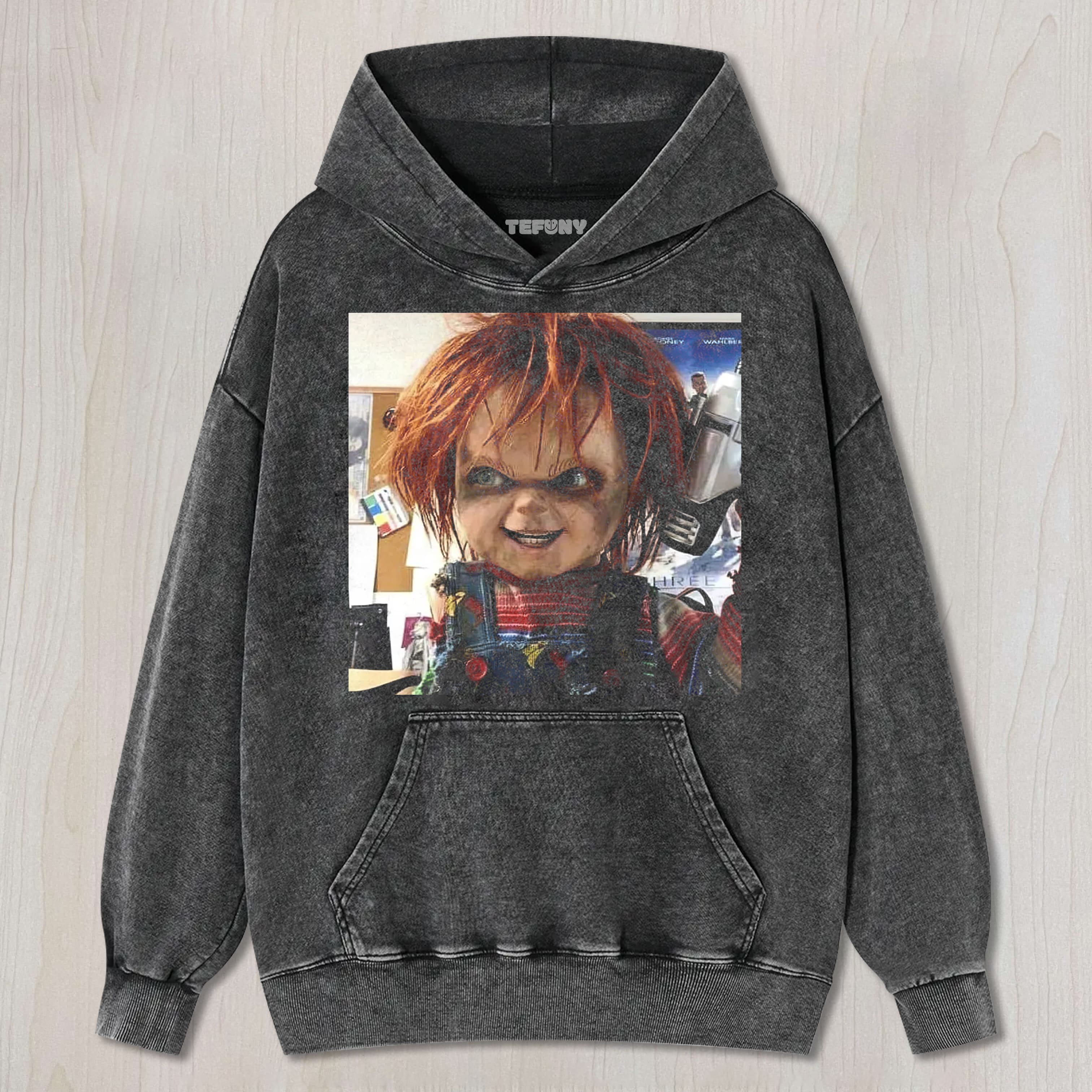 KILLER DOLL HORROR UNISEX TEE, TANK TOP, LAYERED LS, SWEATSHIRT & HOODIE
