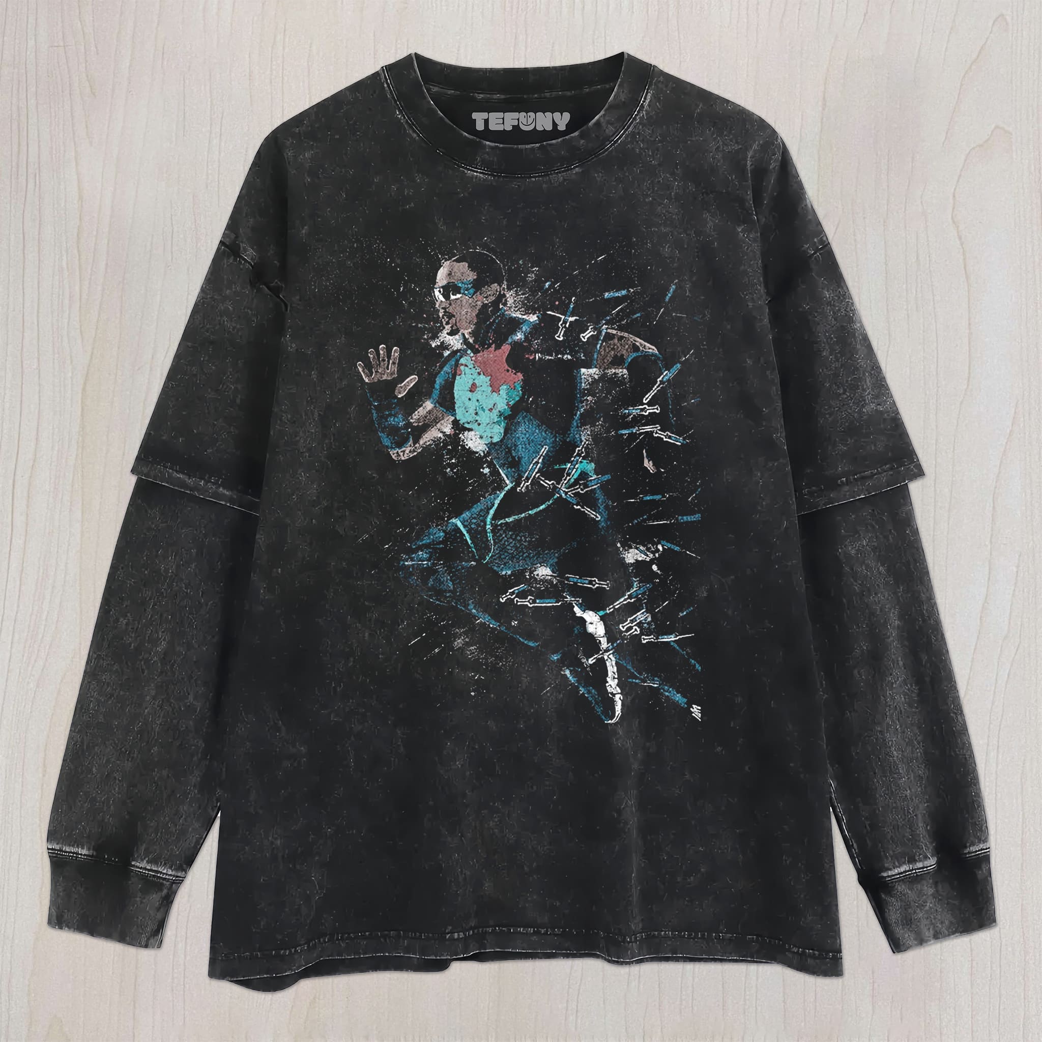 KINETIC BLUR UNISEX TEE, TANK TOP, LAYERED LS, SWEATSHIRT & HOODIE