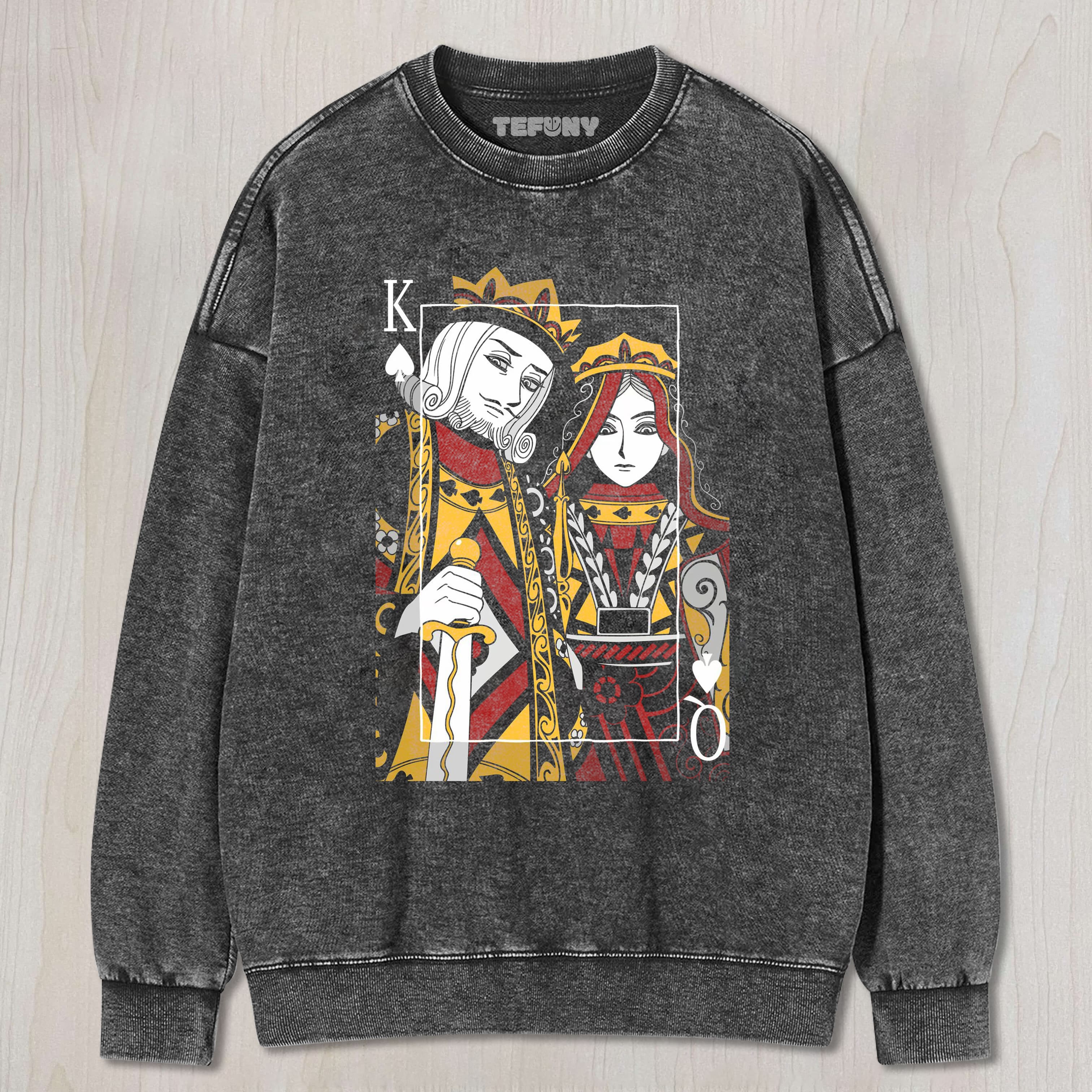 KING AND QUEEN CARD TEE & SWEAT & HOOD