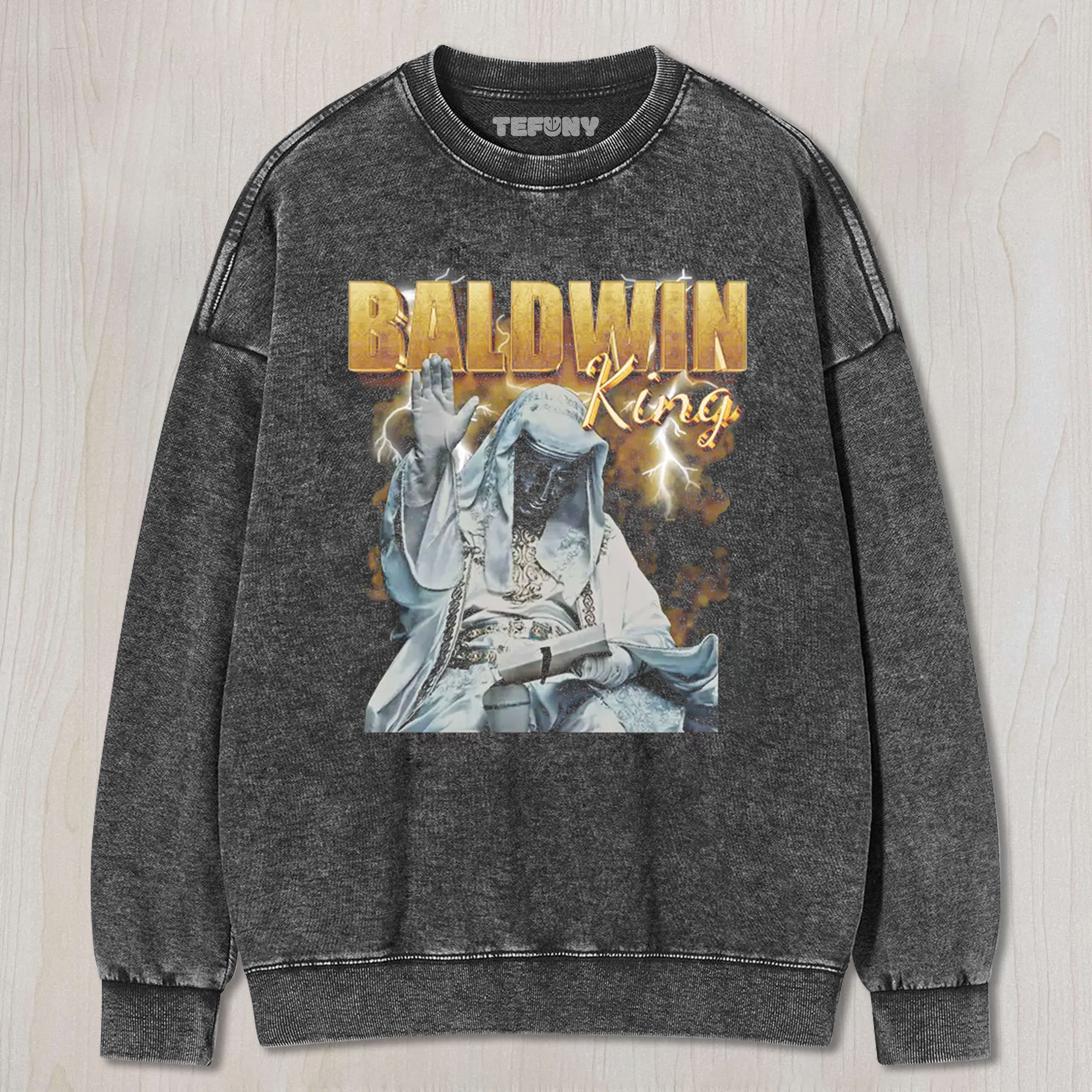 KINGDOM OF HEAVEN BALDWIN IV V6 TEE & SWEAT & HOOD