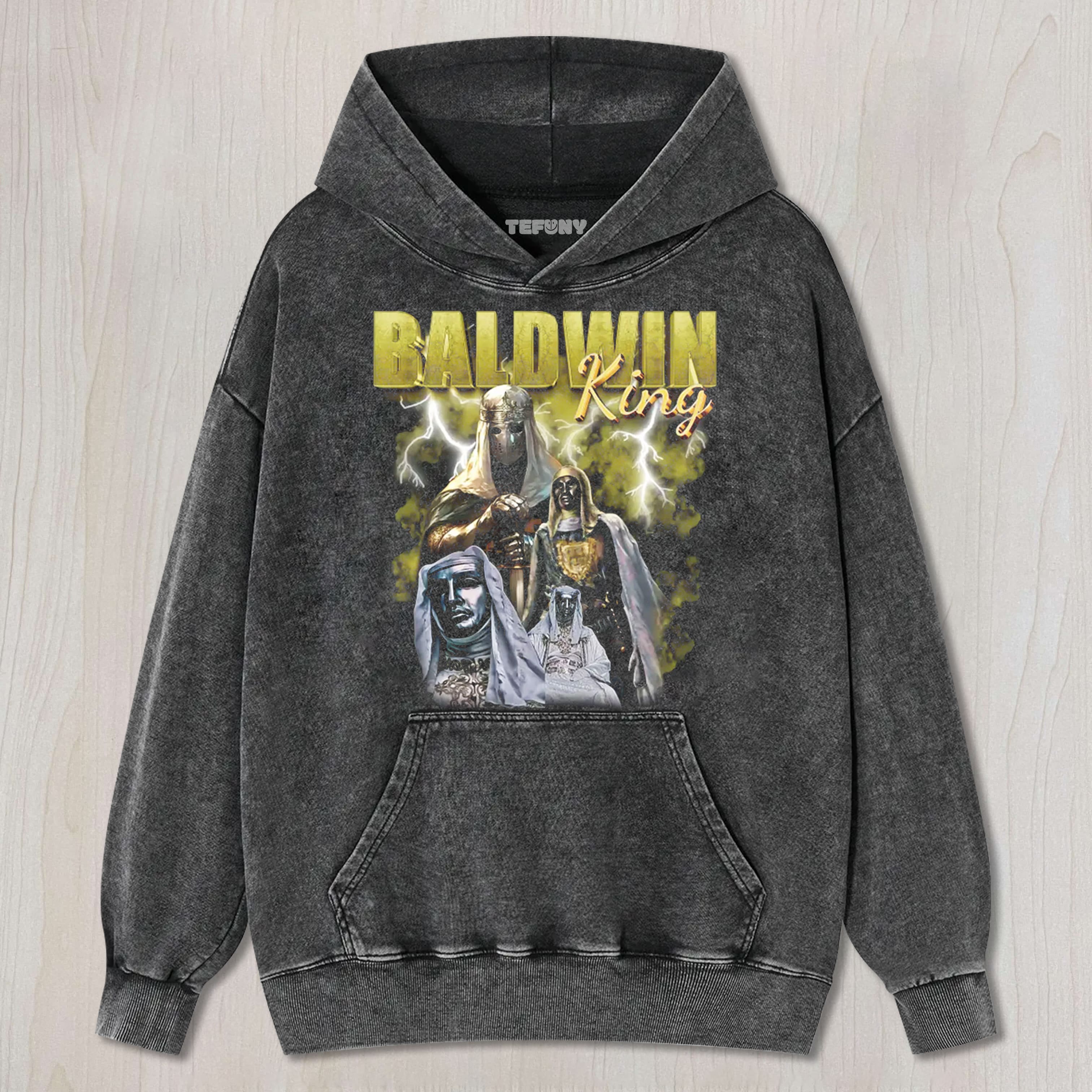 KINGDOM OF HEAVEN BALDWIN IV V7 TEE & SWEAT & HOOD