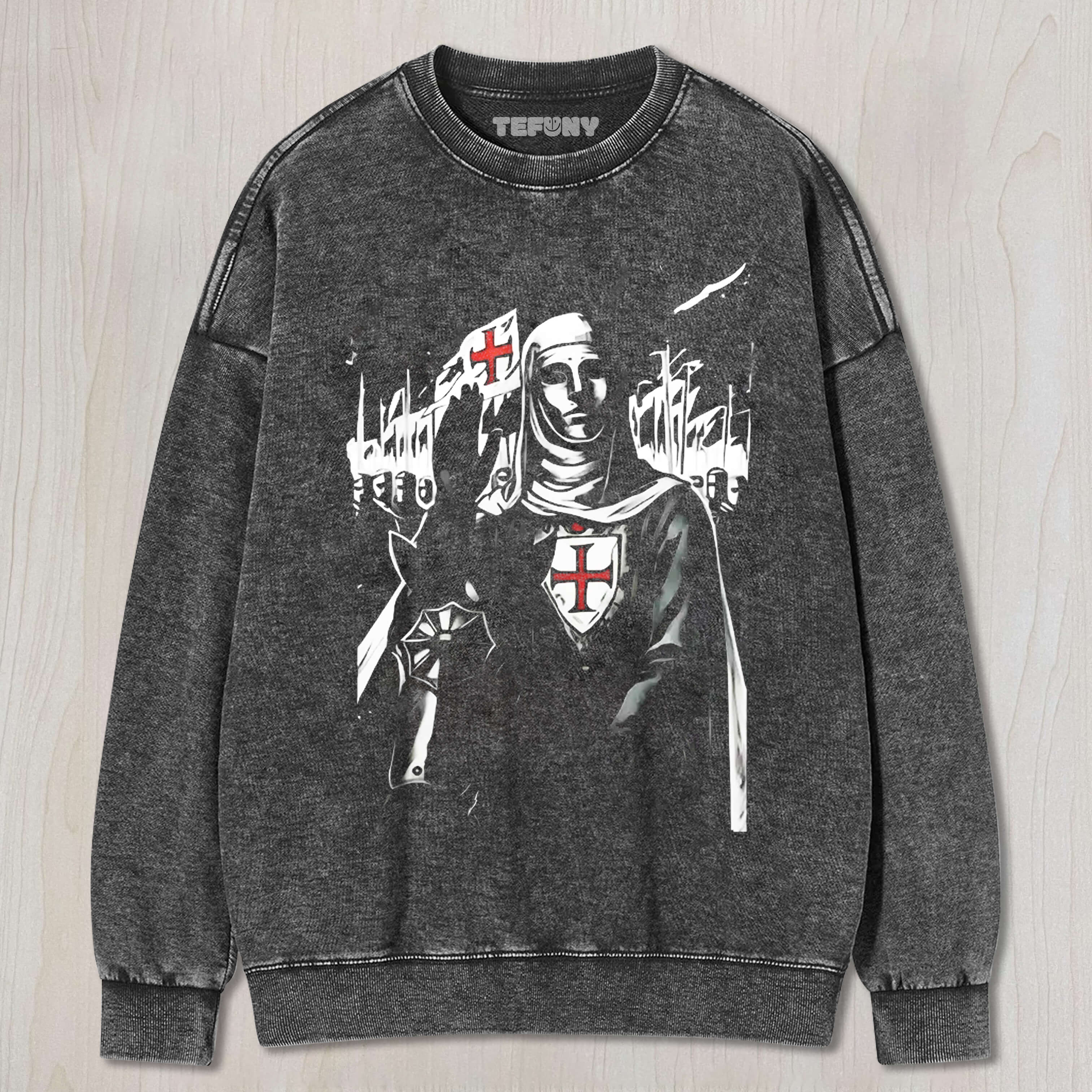 KING BALDWIN IV JERUSALEM TEE & SWEAT & HOOD