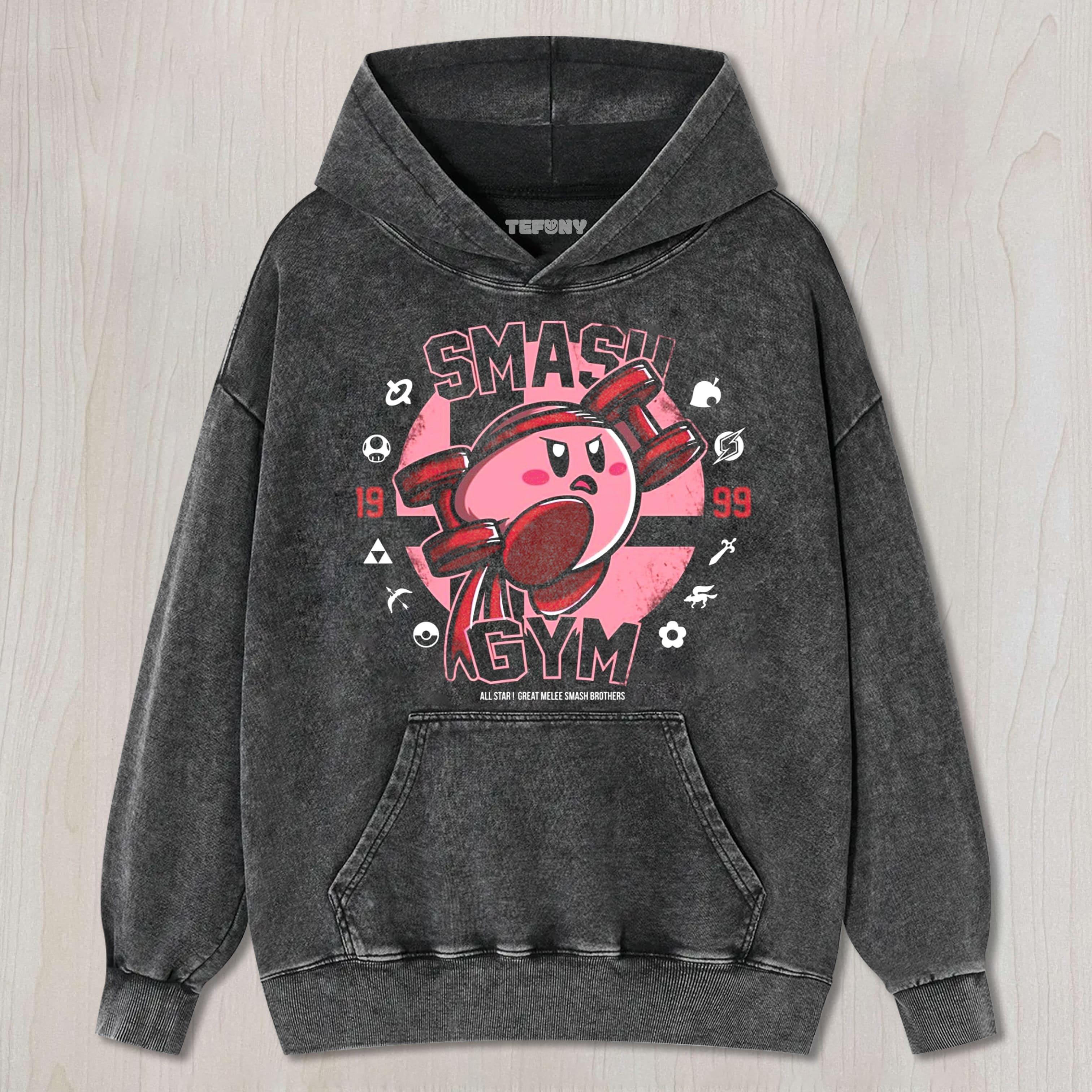 KIRBY SMASH GYM UNISEX TEE, TANK TOP, LAYERED LS, SWEATSHIRT & HOODIE