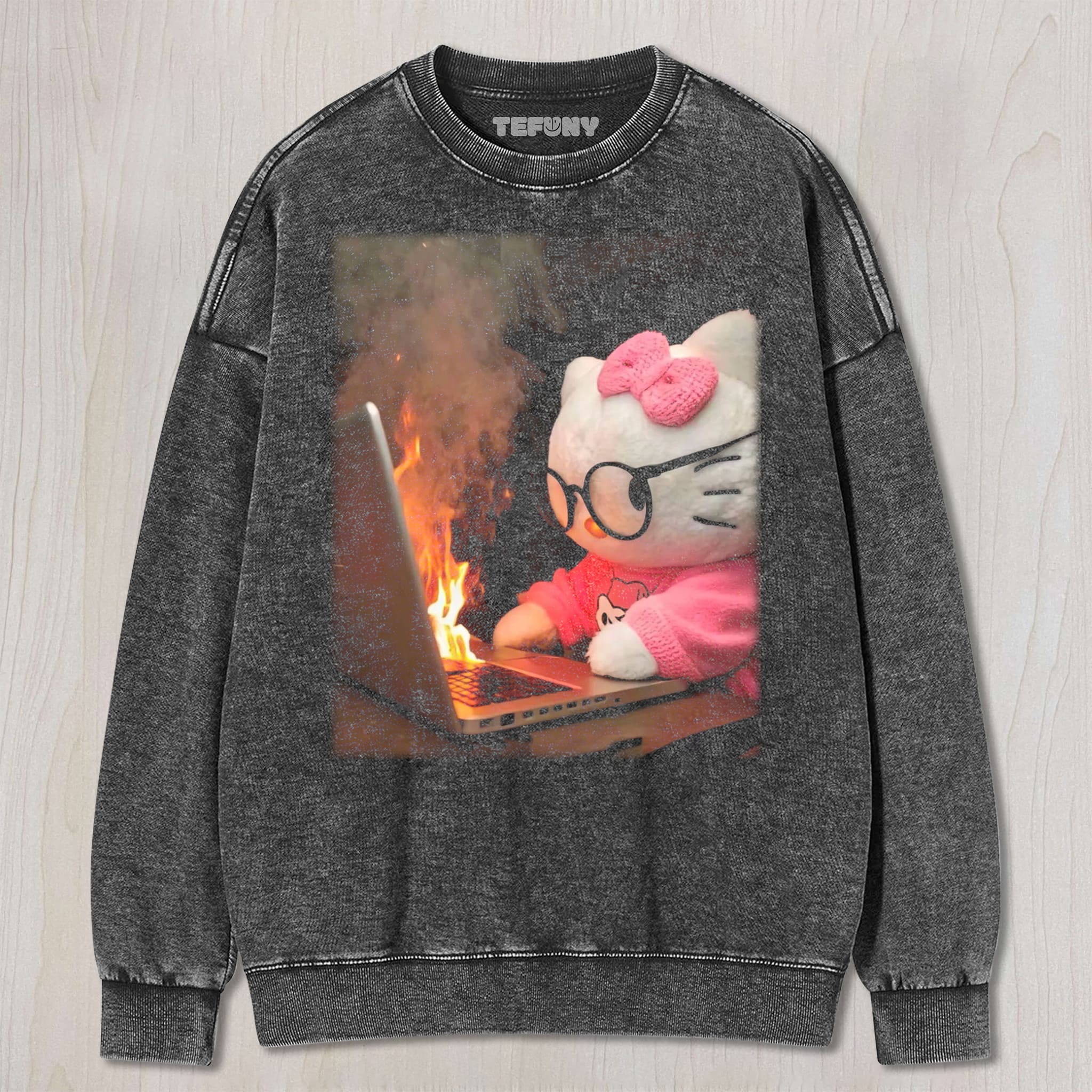 KITTY CAT UNISEX TEE, TANK TOP, LAYERED LS, SWEATSHIRT & HOODIE
