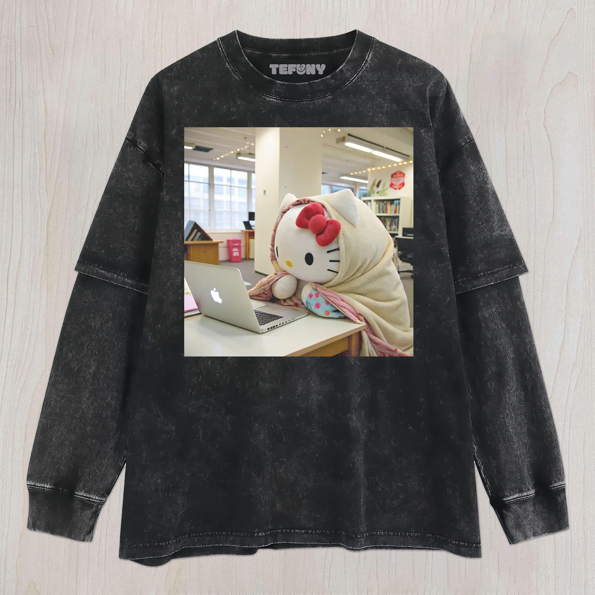 KITTY CAT V1 UNISEX TEE, TANK TOP, LAYERED LS, SWEATSHIRT & HOODIE