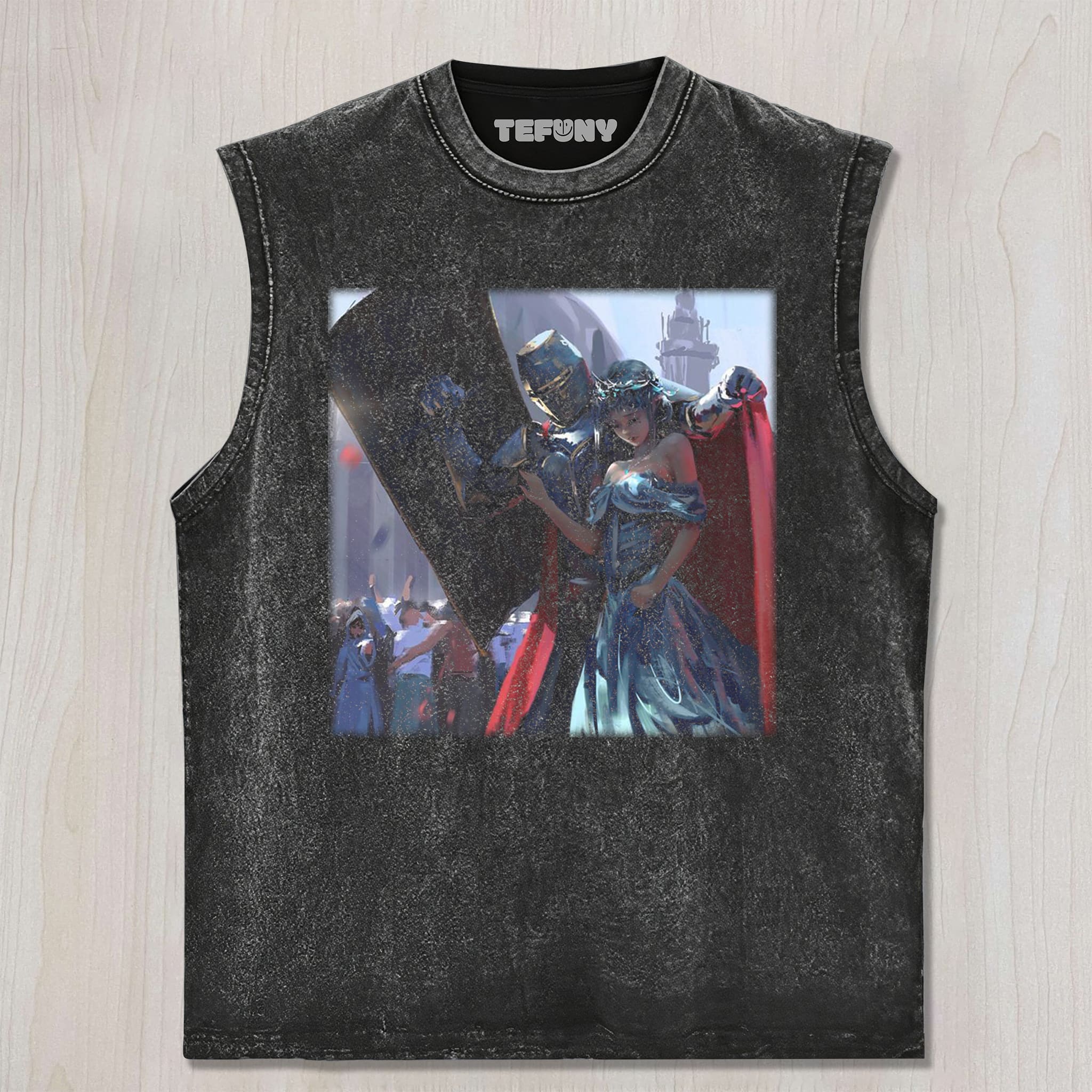 KNIGHT AND PRINCESS UNISEX TEE, TANK TOP, LAYERED LS, SWEATSHIRT & HOODIE