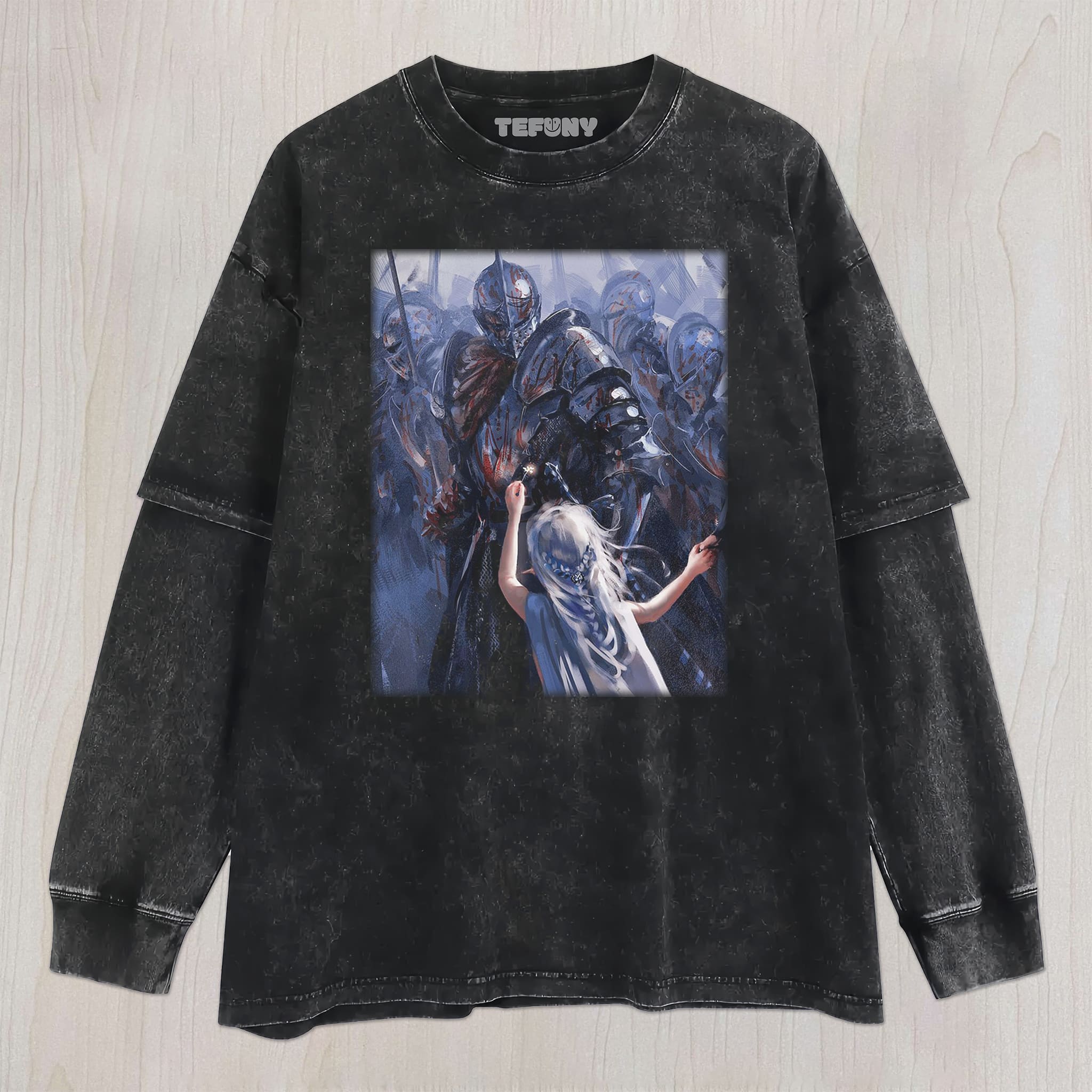 KNIGHT AND PRINCESS V1 UNISEX TEE, TANK TOP, LAYERED LS, SWEATSHIRT & HOODIE