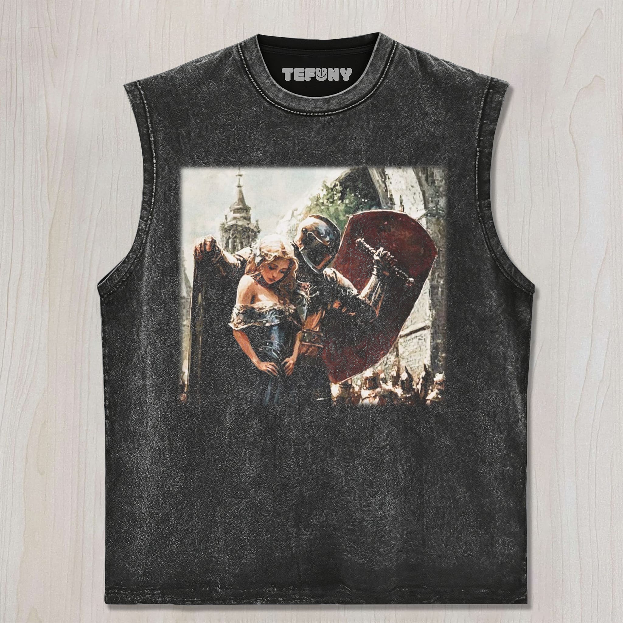 KNIGHT AND PRINCESS V2 UNISEX TEE, TANK TOP, LAYERED LS, SWEATSHIRT & HOODIE