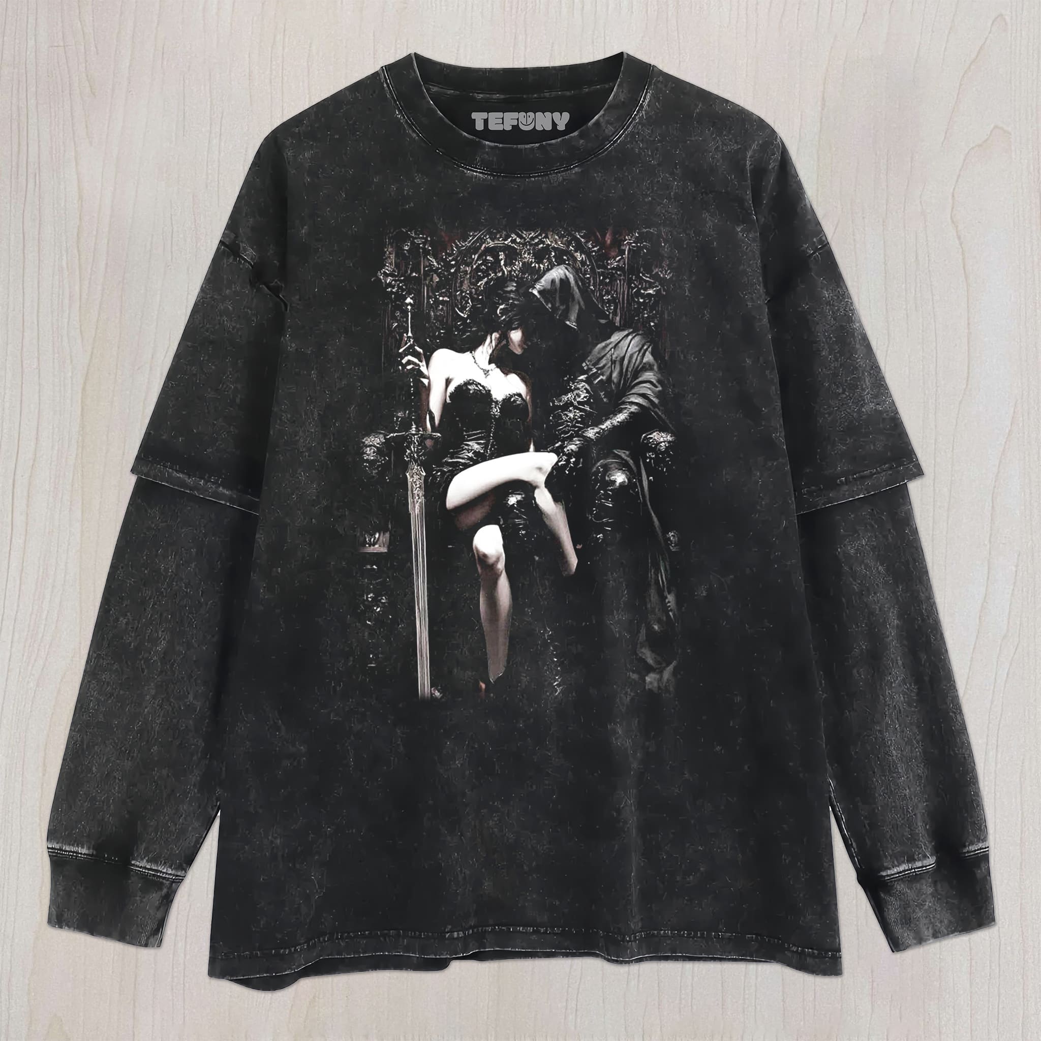 KNIGHT AND PRINCESS V6 UNISEX TEE, TANK TOP, LAYERED LS, SWEATSHIRT & HOODIE