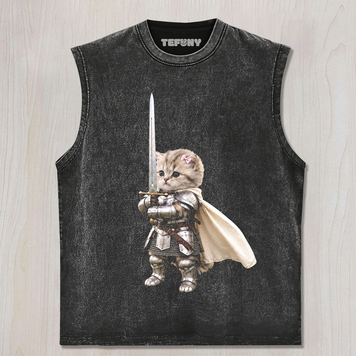 KNIGHT CAT UNISEX TEE, TANK TOP, LAYERED LS, SWEATSHIRT & HOODIE