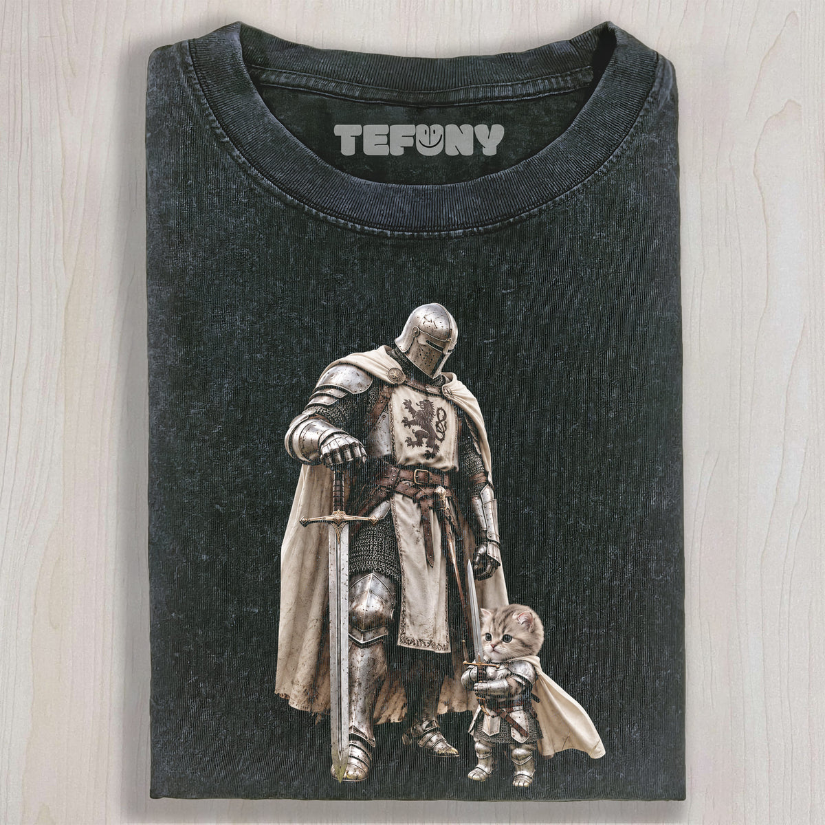 KNIGHT CAT V1 UNISEX TEE, TANK TOP, LAYERED LS, SWEATSHIRT & HOODIE