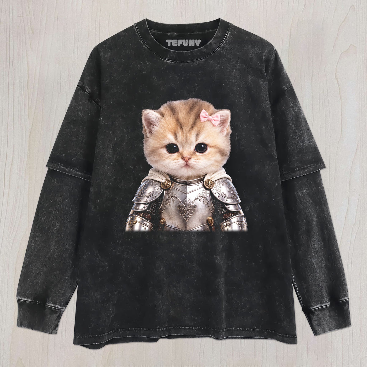 KNIGHT CAT V3 UNISEX TEE, TANK TOP, LAYERED LS, SWEATSHIRT & HOODIE