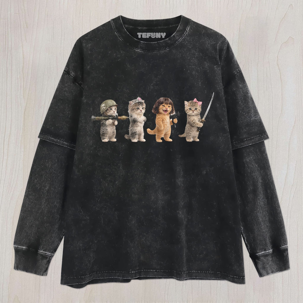 KNIGHT CAT V6 UNISEX TEE, TANK TOP, LAYERED LS, SWEATSHIRT & HOODIE
