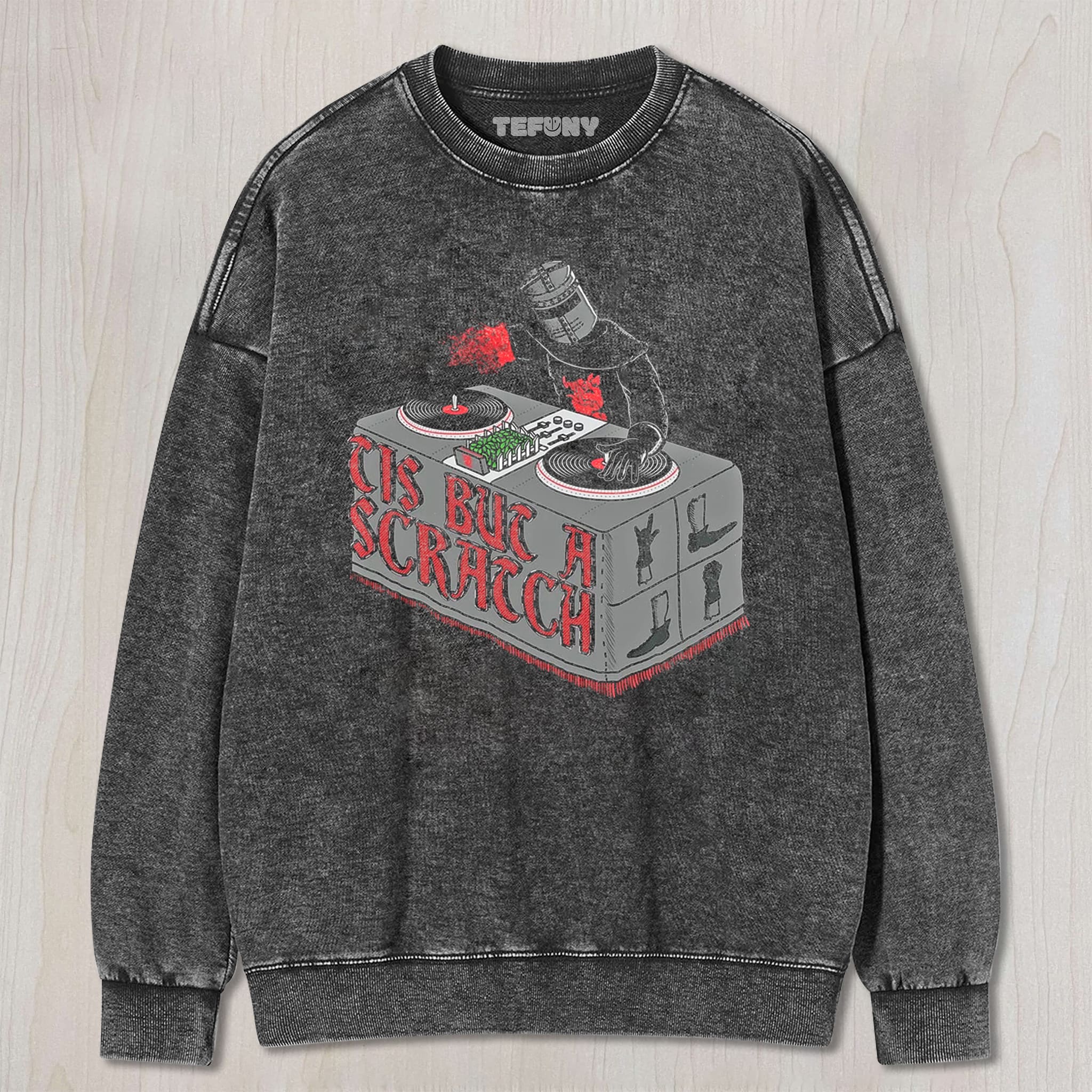 KNIGHT OF THE TURNTABLE UNISEX TEE, TANK TOP, LAYERED LS, SWEATSHIRT & HOODIE