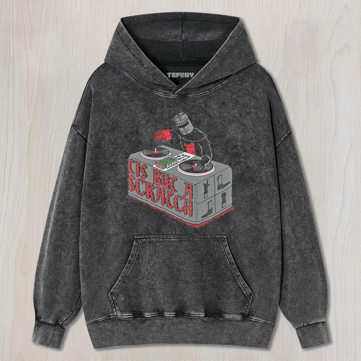 KNIGHT OF THE TURNTABLE UNISEX TEE, TANK TOP, LAYERED LS, SWEATSHIRT & HOODIE