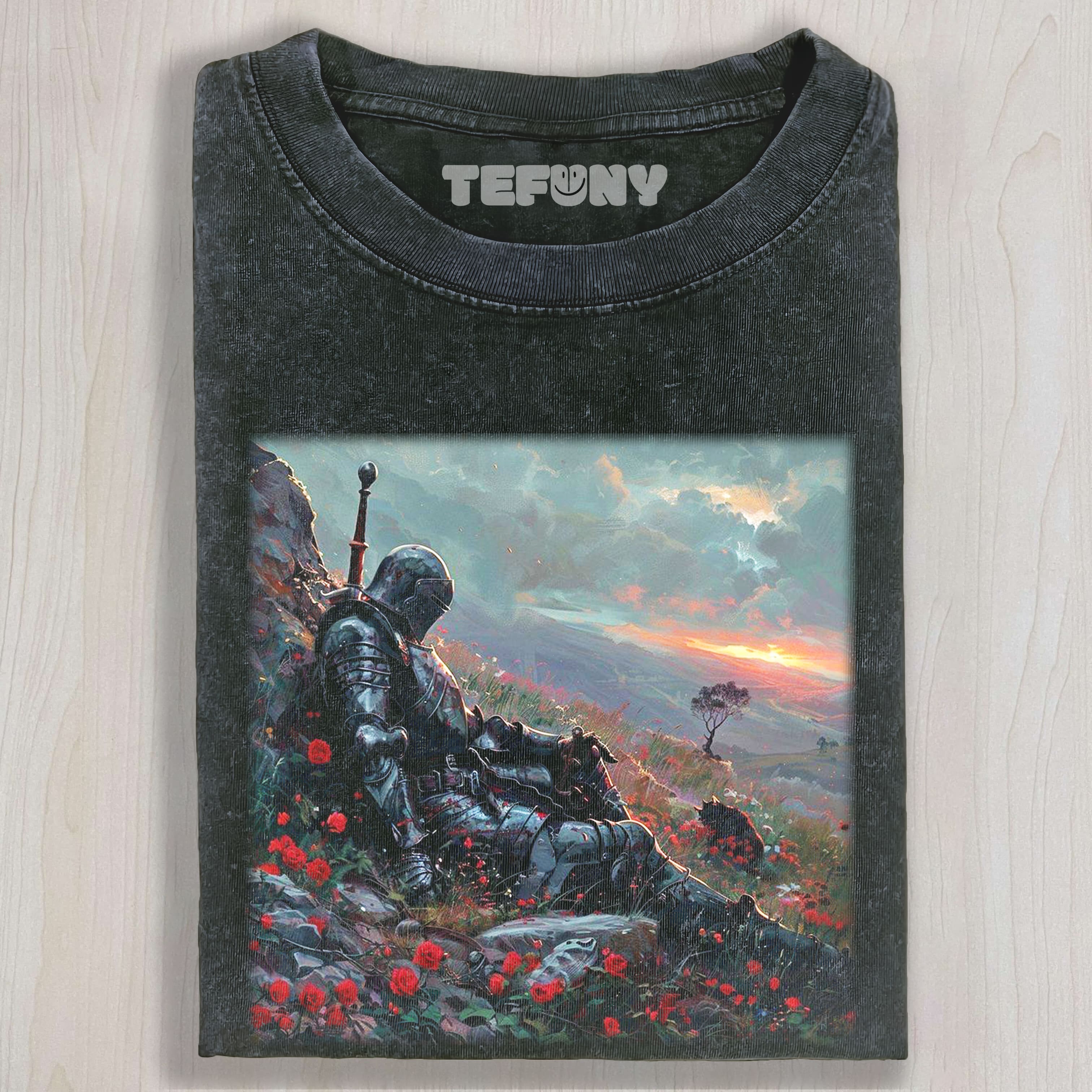 KNIGHT ON THE HILL TEE & SWEAT & HOOD