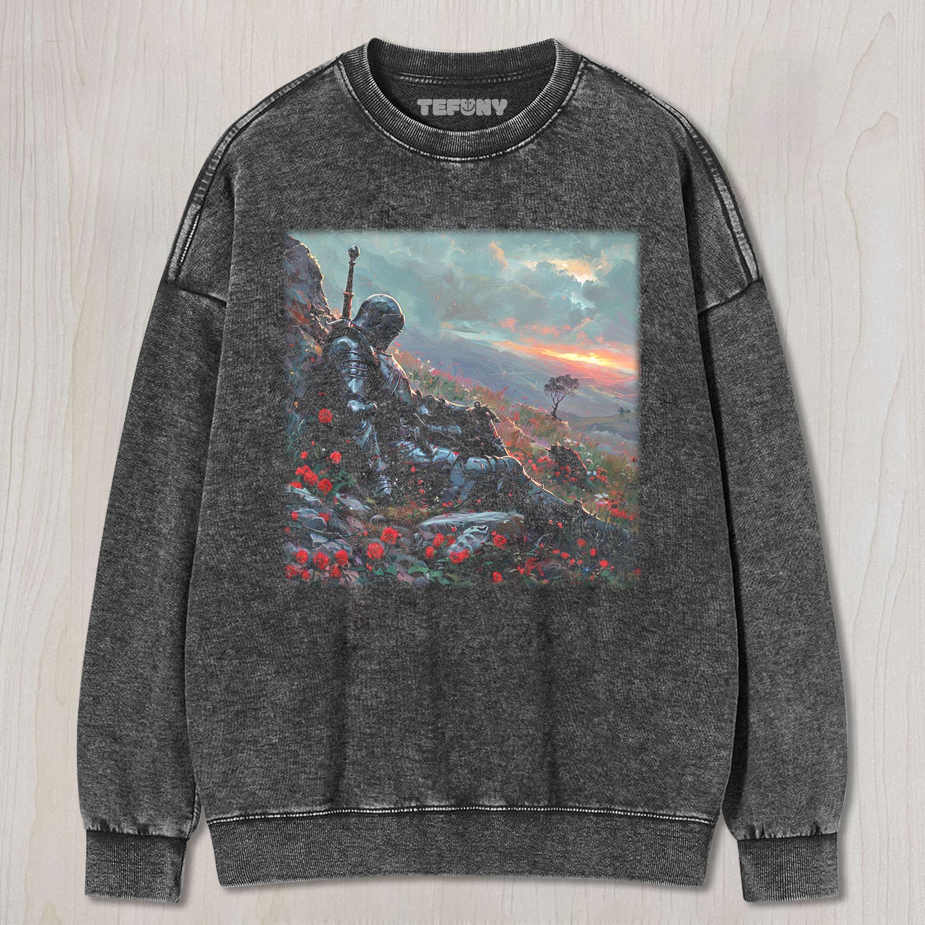 KNIGHT ON THE HILL TEE & SWEAT & HOOD