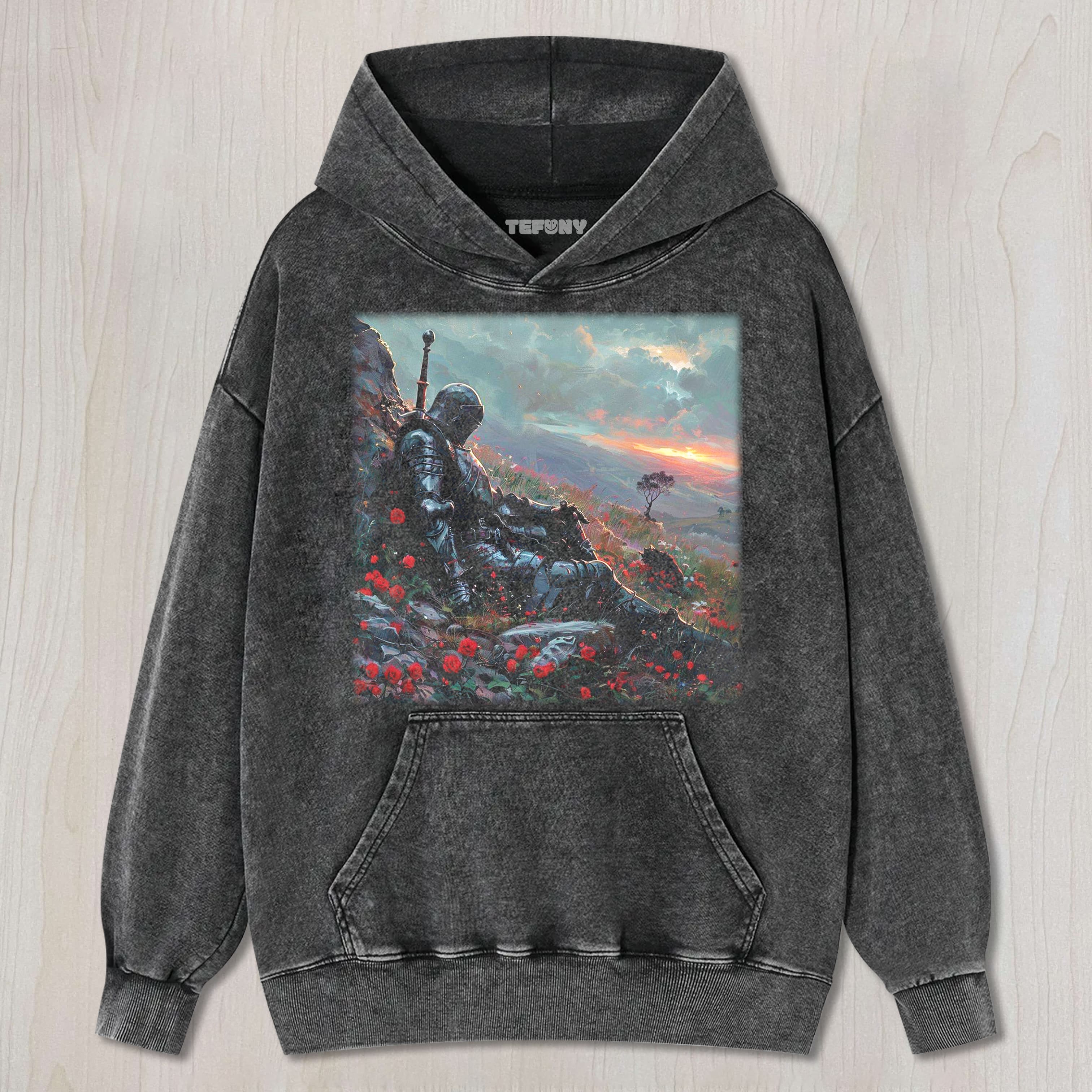 KNIGHT ON THE HILL TEE & SWEAT & HOOD