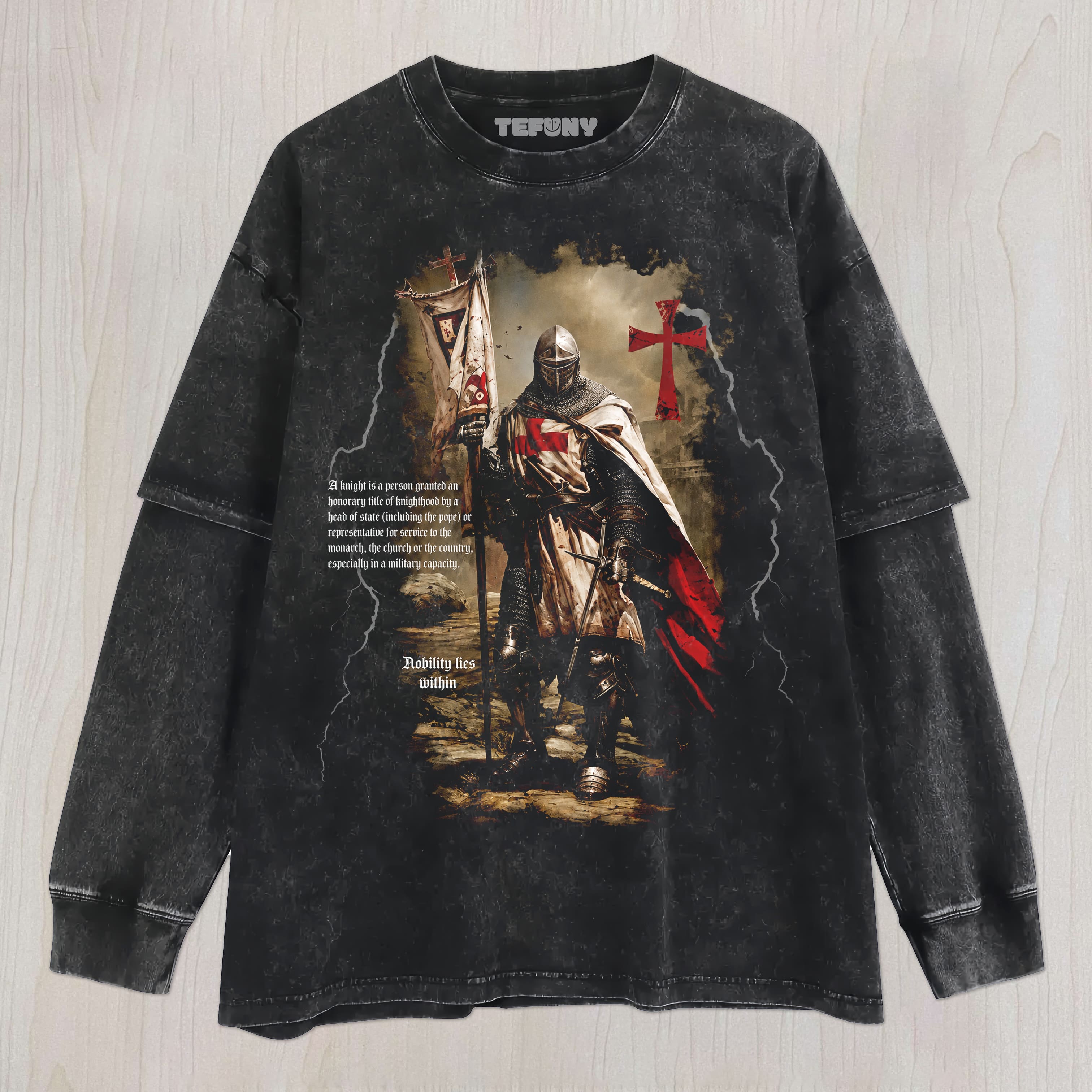 KNIGHTS OF THE RED CROSS UNISEX TEE, TANK TOP, LAYERED LS, SWEATSHIRT & HOODIE