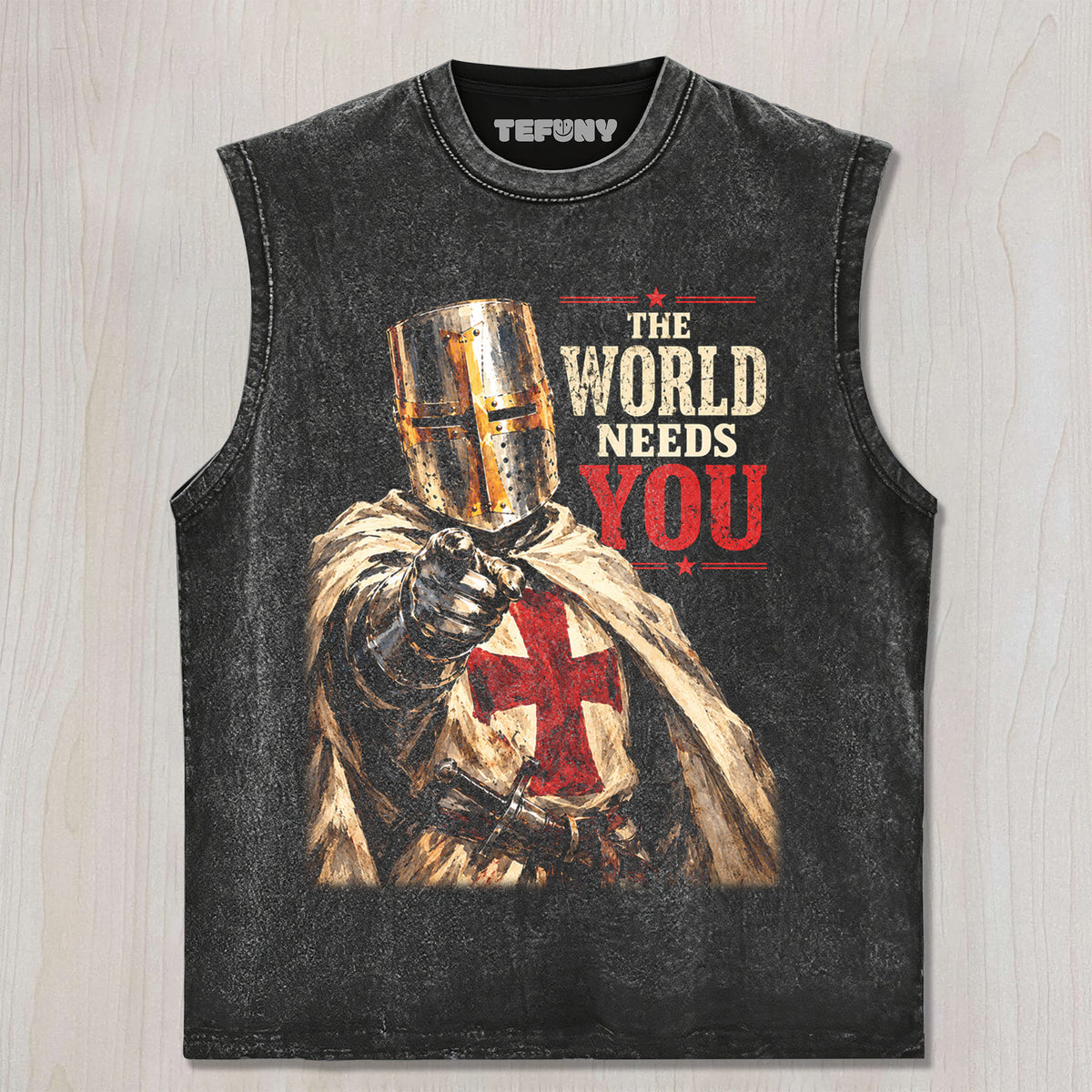 KNIGHT THE WORLD NEEDS YOU UNISEX TEE, TANK TOP, LAYERED LS, SWEATSHIRT & HOODIE