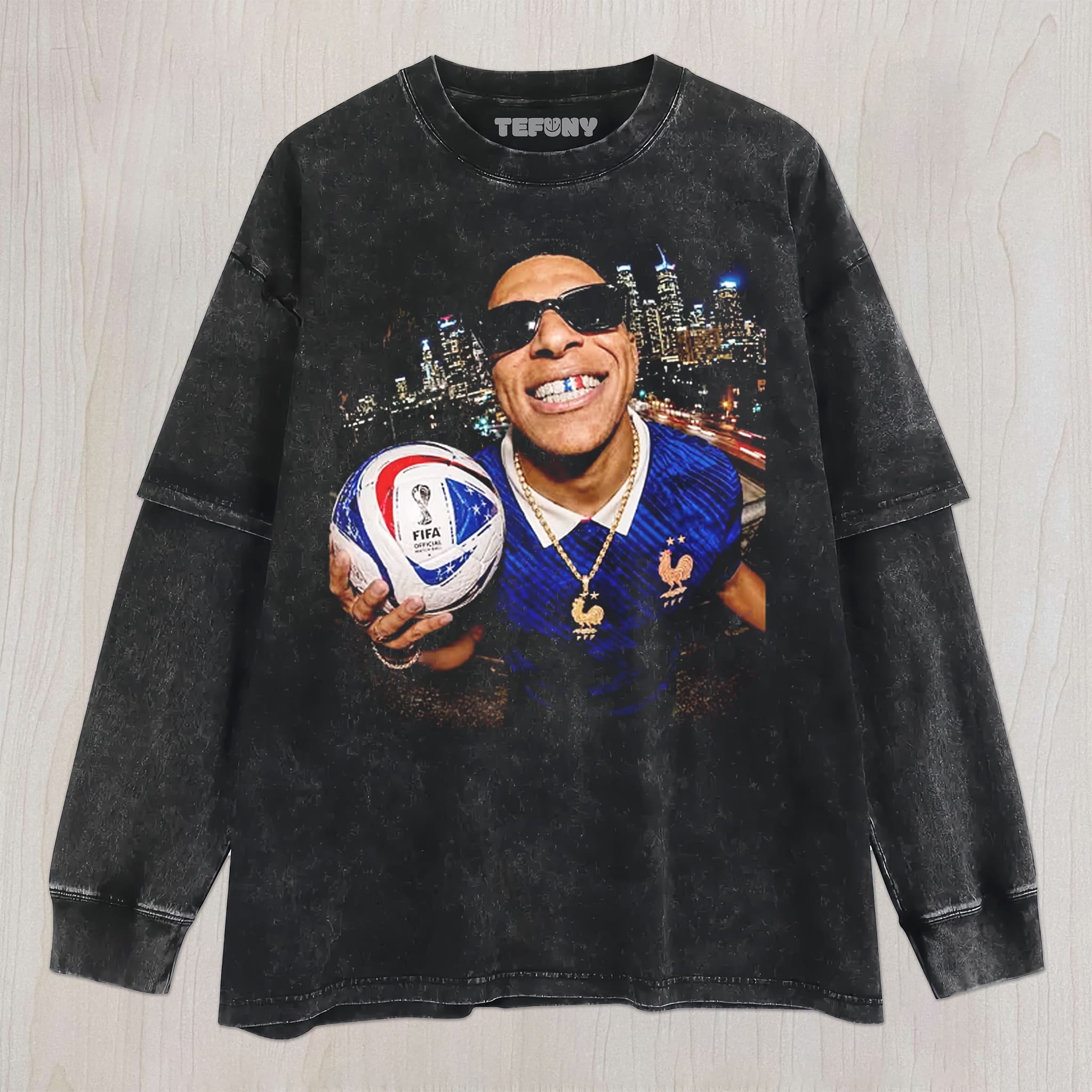 KYLIAN MBAPPE V16 UNISEX TEE, TANK TOP, LAYERED LS, SWEATSHIRT & HOODIE