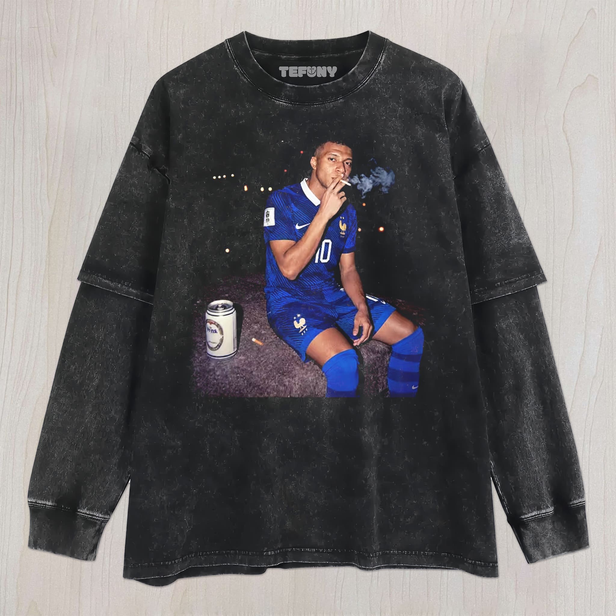 KYLIAN MBAPPE V1 UNISEX TEE, TANK TOP, LAYERED LS, SWEATSHIRT & HOODIE