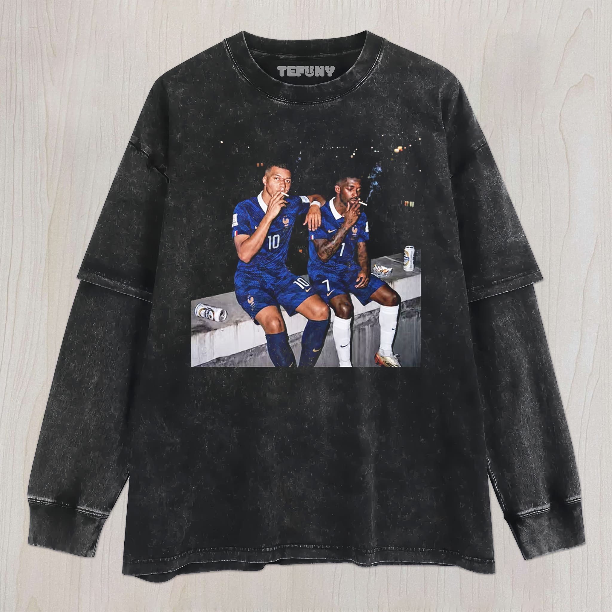 KYLIAN MBAPPE V2 UNISEX TEE, TANK TOP, LAYERED LS, SWEATSHIRT & HOODIE