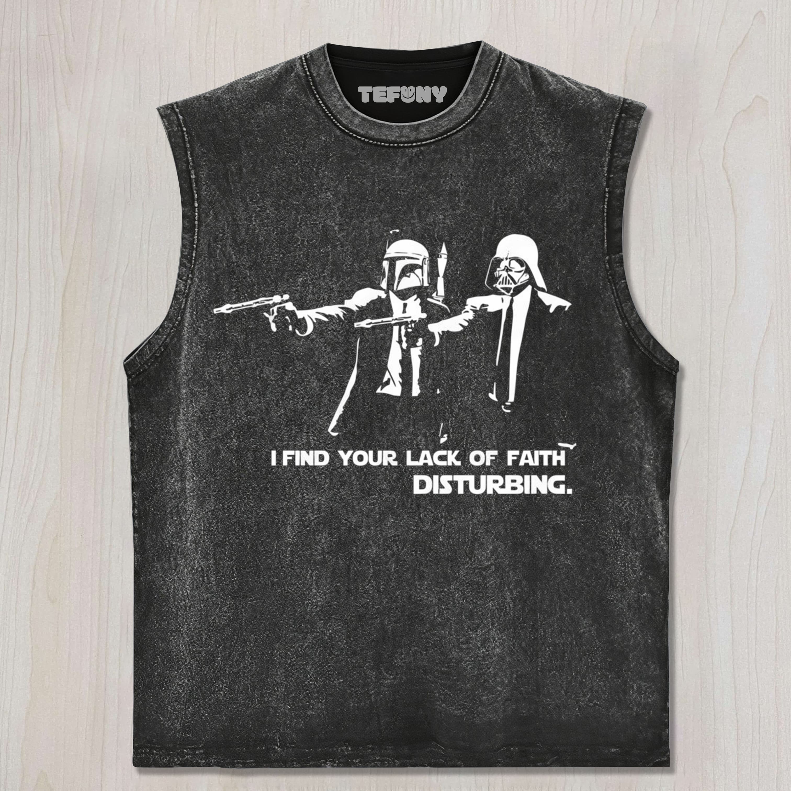 LACK OF FAITH DISTURBING - DARTH VADER TANK TOP