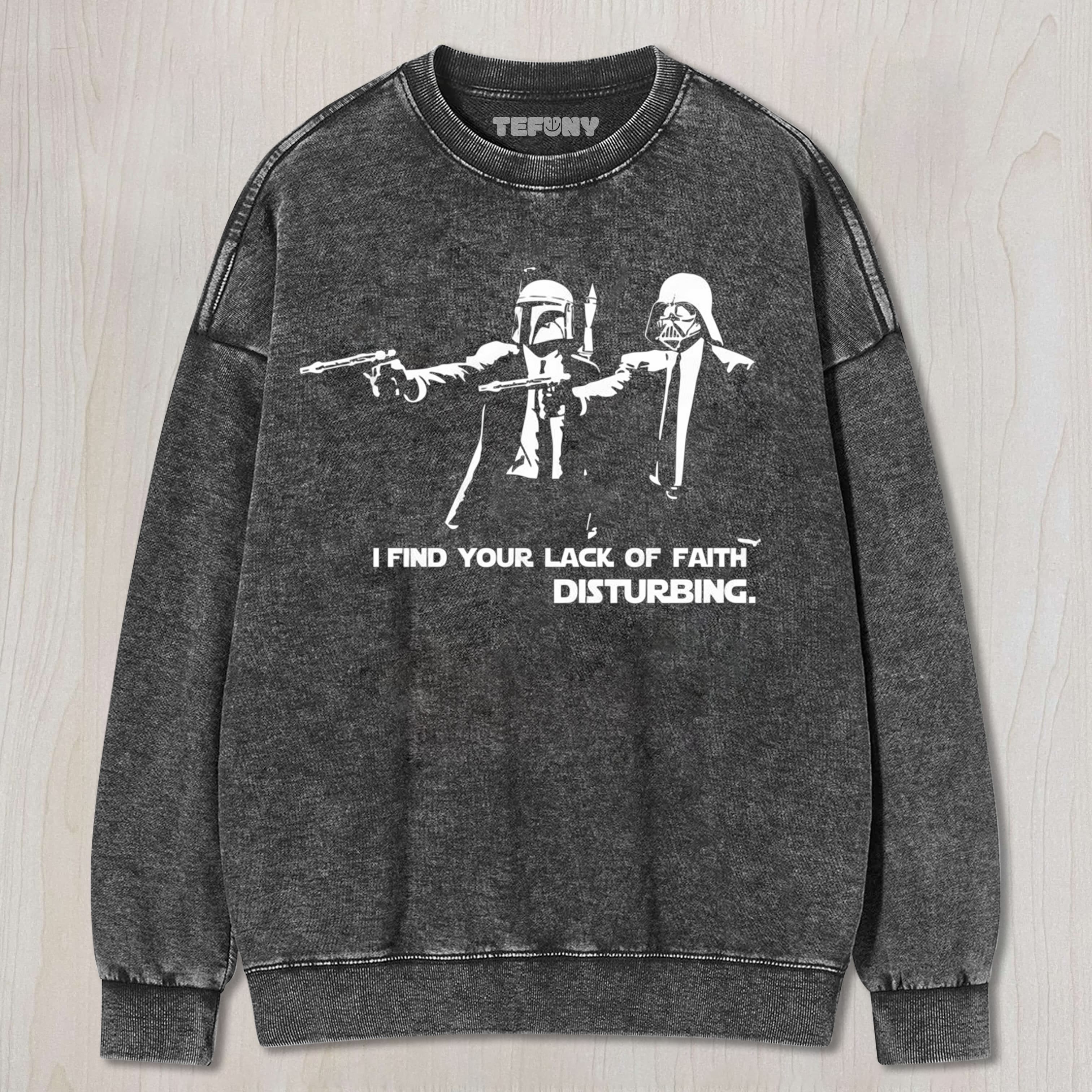 LACK OF FAITH DISTURBING - DARTH VADER TEE & SWEAT & HOOD