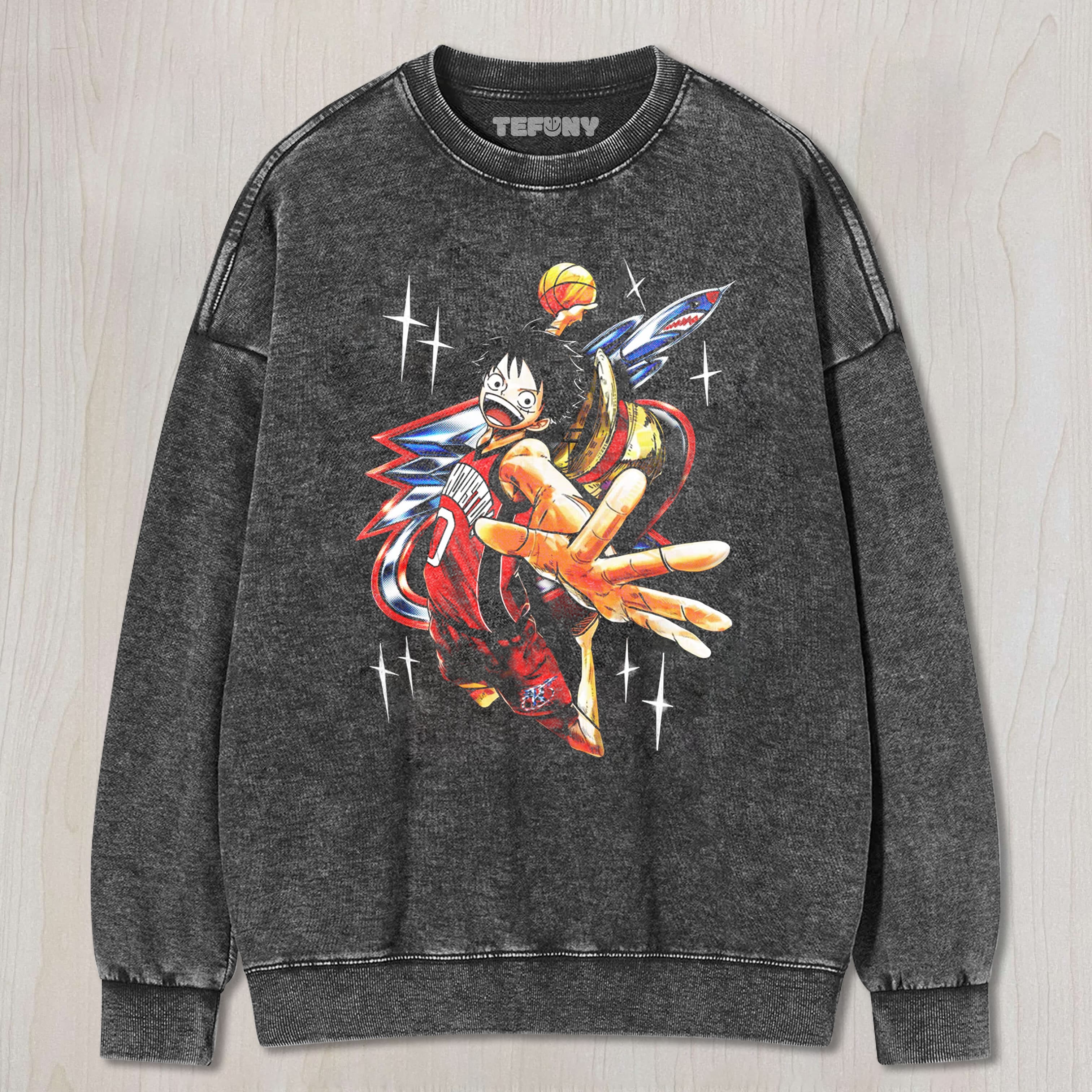 LAKERS LUFFY UNISEX TEE, TANK TOP, LAYERED LS, SWEATSHIRT & HOODIE