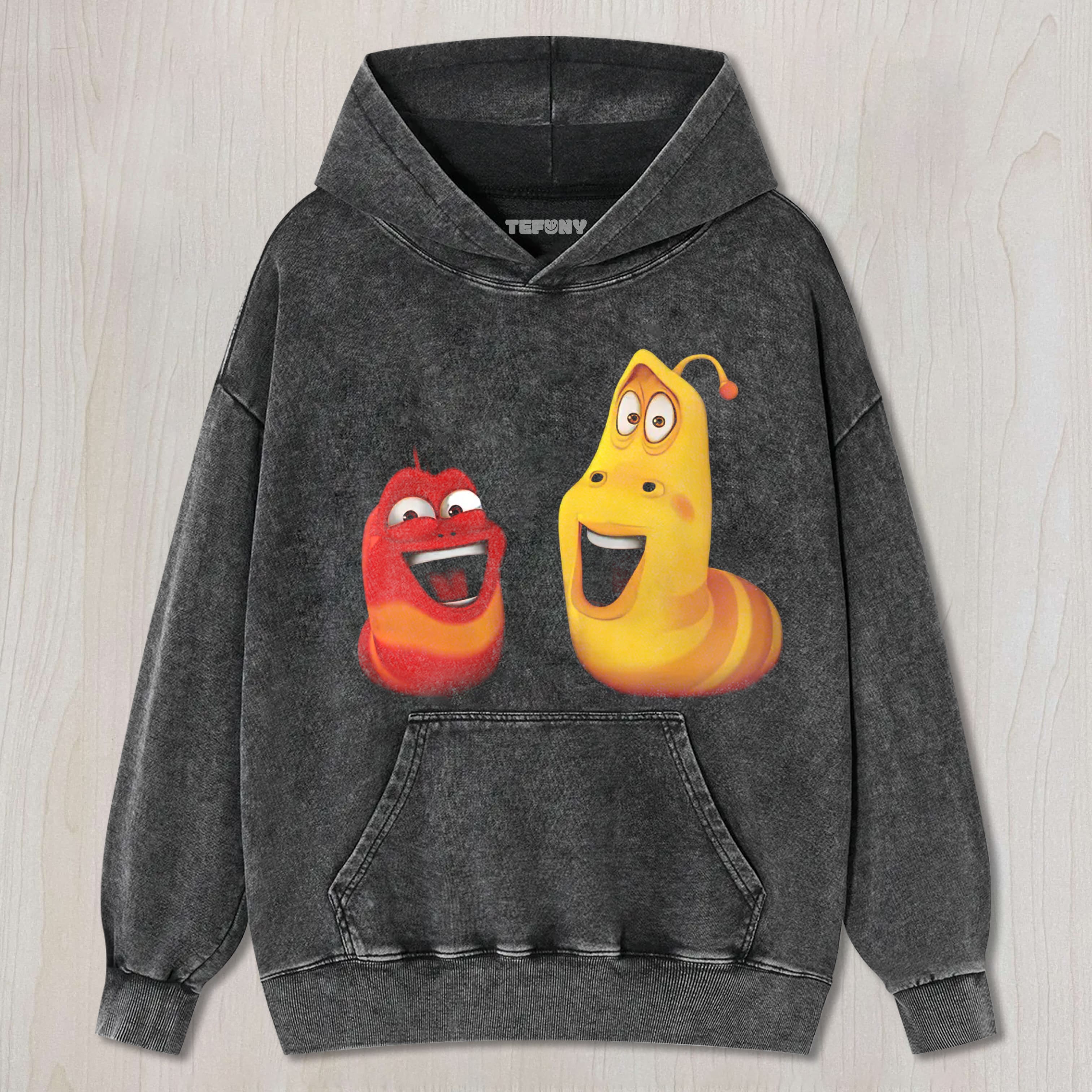 LARVA DUO VINTAGE UNISEX TEE, TANK TOP, LAYERED LS, SWEATSHIRT & HOODIE