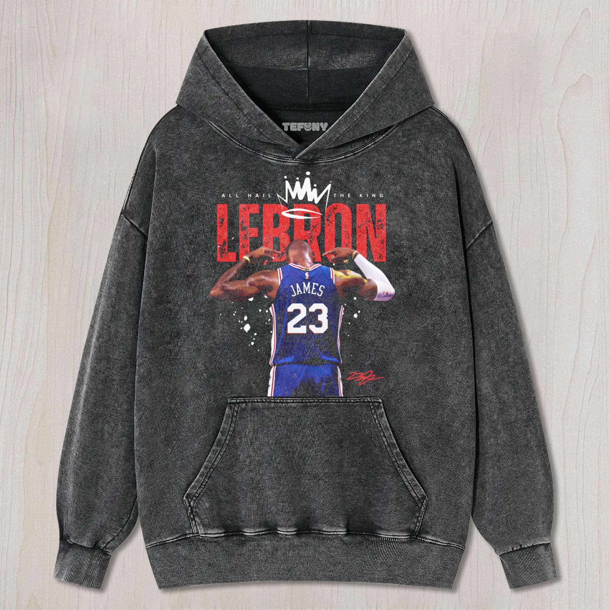 LEBRON JAMES THE KING UNISEX TEE, TANK TOP, LAYERED LS, SWEATSHIRT & HOODIE