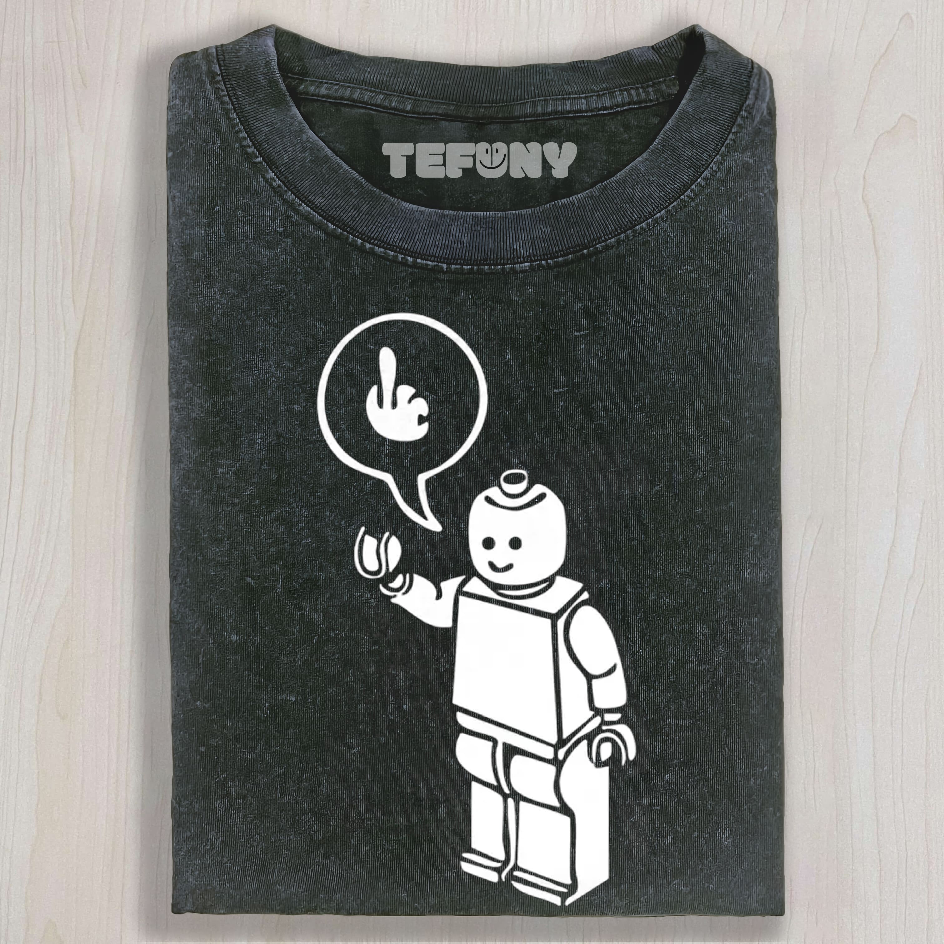 LEGO MIDDLE FINGER UNISEX TEE, TANK TOP, LAYERED LS, SWEATSHIRT & HOODIE