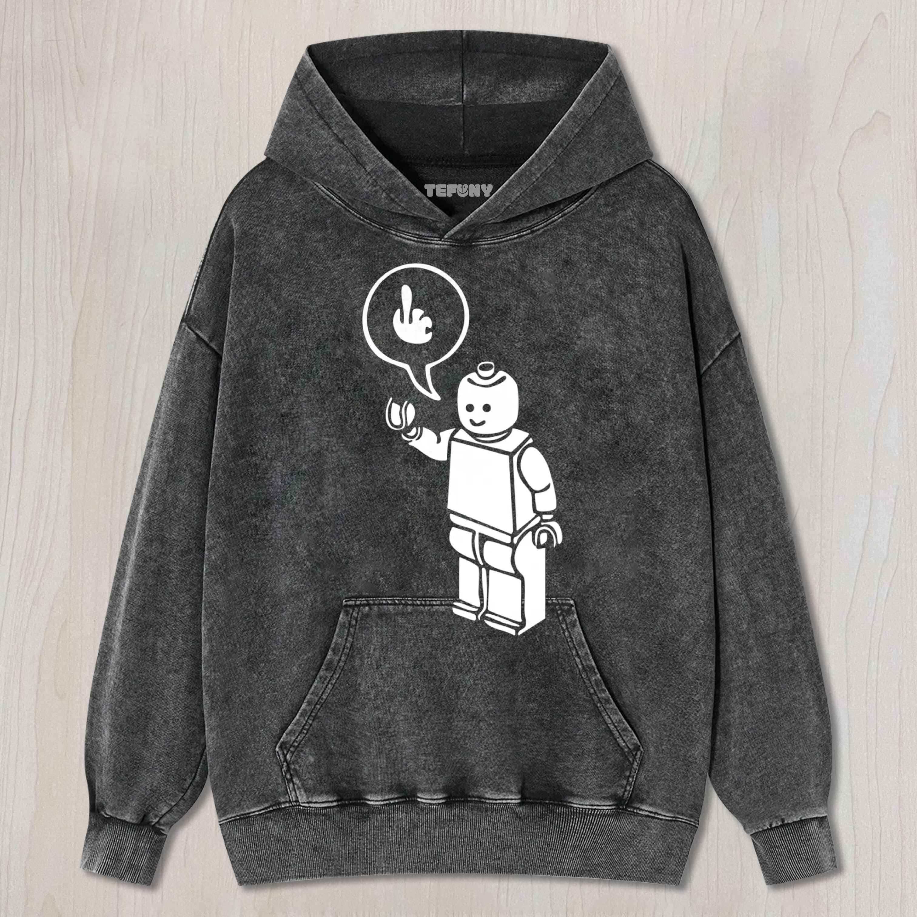 LEGO MIDDLE FINGER UNISEX TEE, TANK TOP, LAYERED LS, SWEATSHIRT & HOODIE