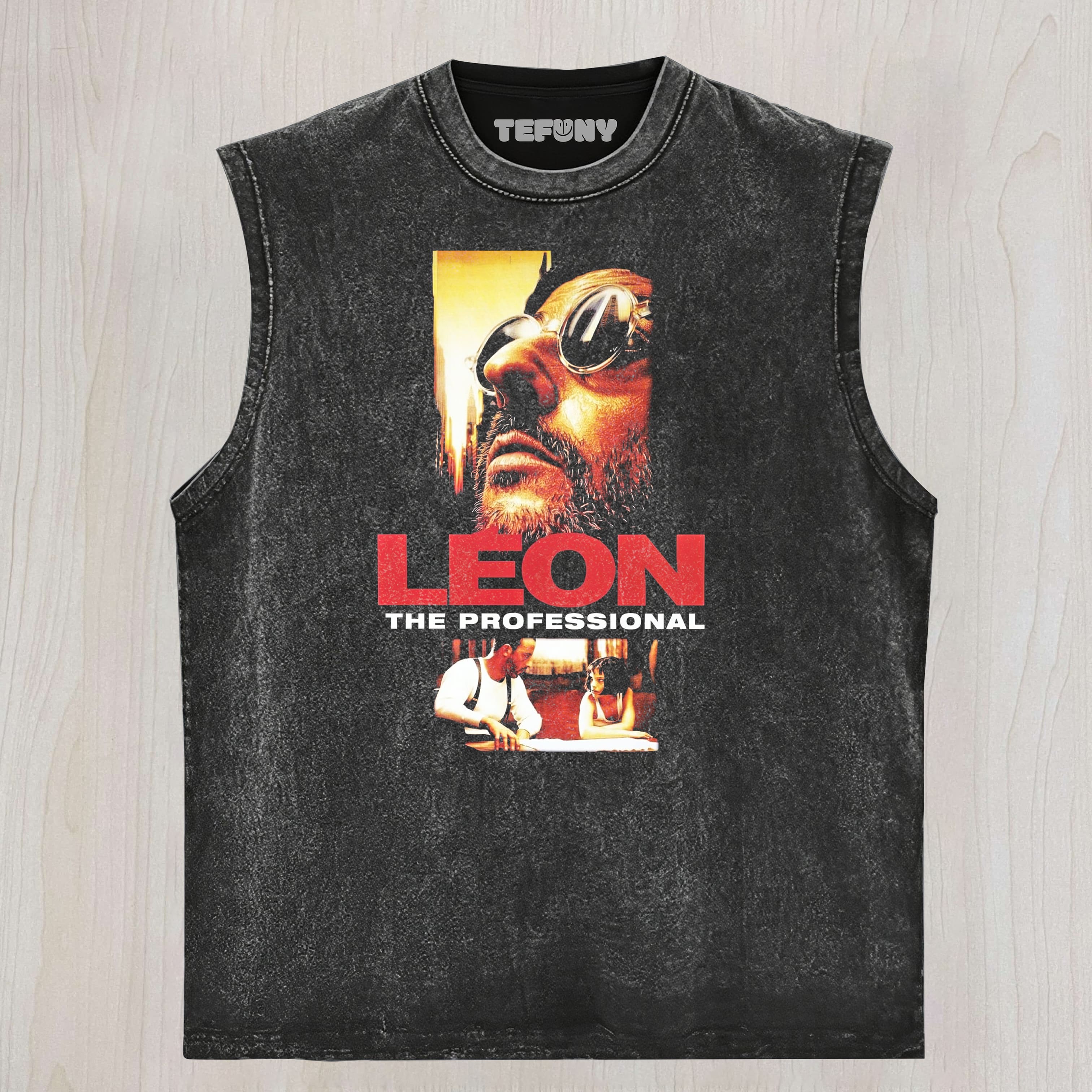 LEON THE PROFESSIONAL V1 UNISEX TEE, TANK TOP, LAYERED LS, SWEATSHIRT & HOODIE