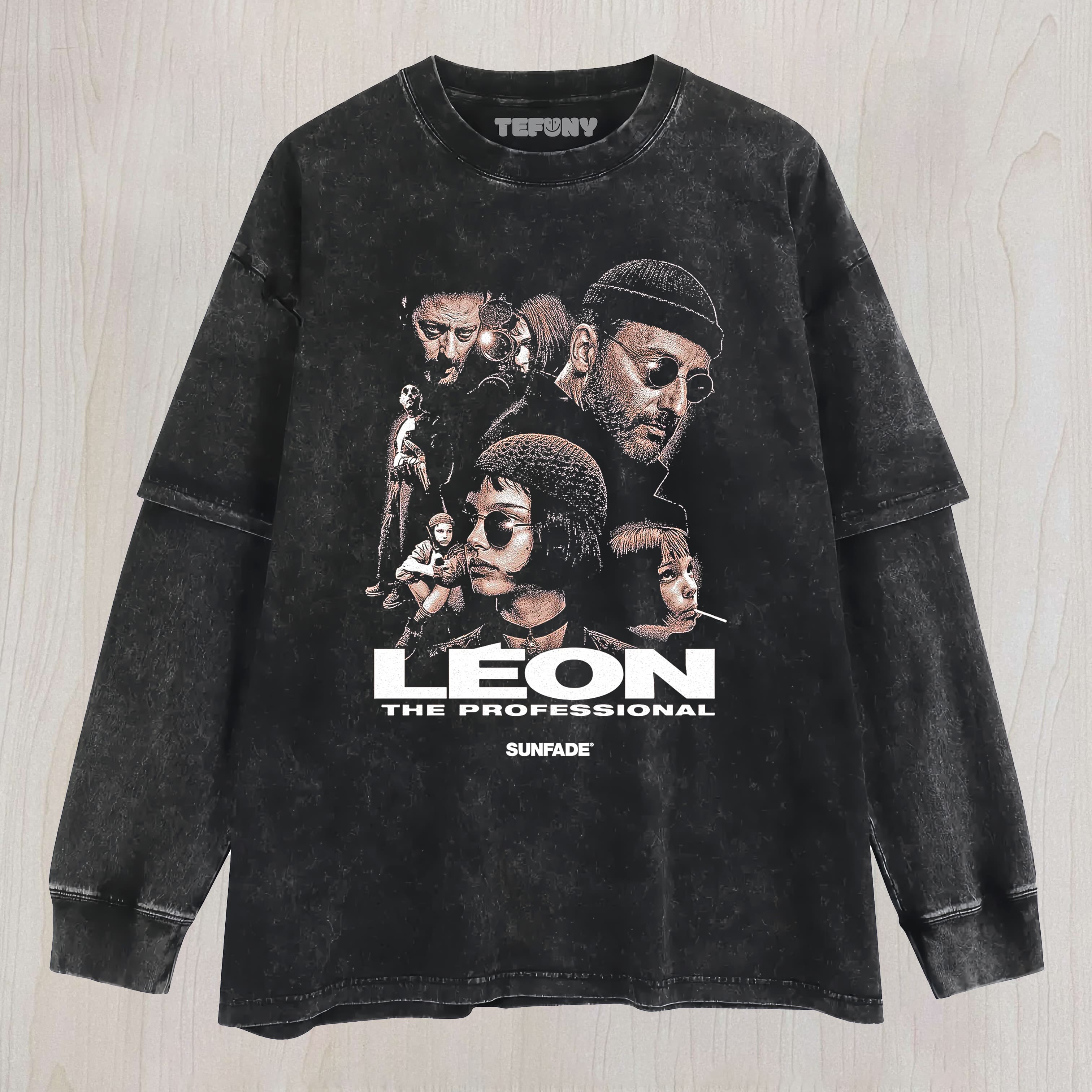 LEON THE PROFESSIONAL V2 UNISEX TEE, TANK TOP, LAYERED LS, SWEATSHIRT & HOODIE