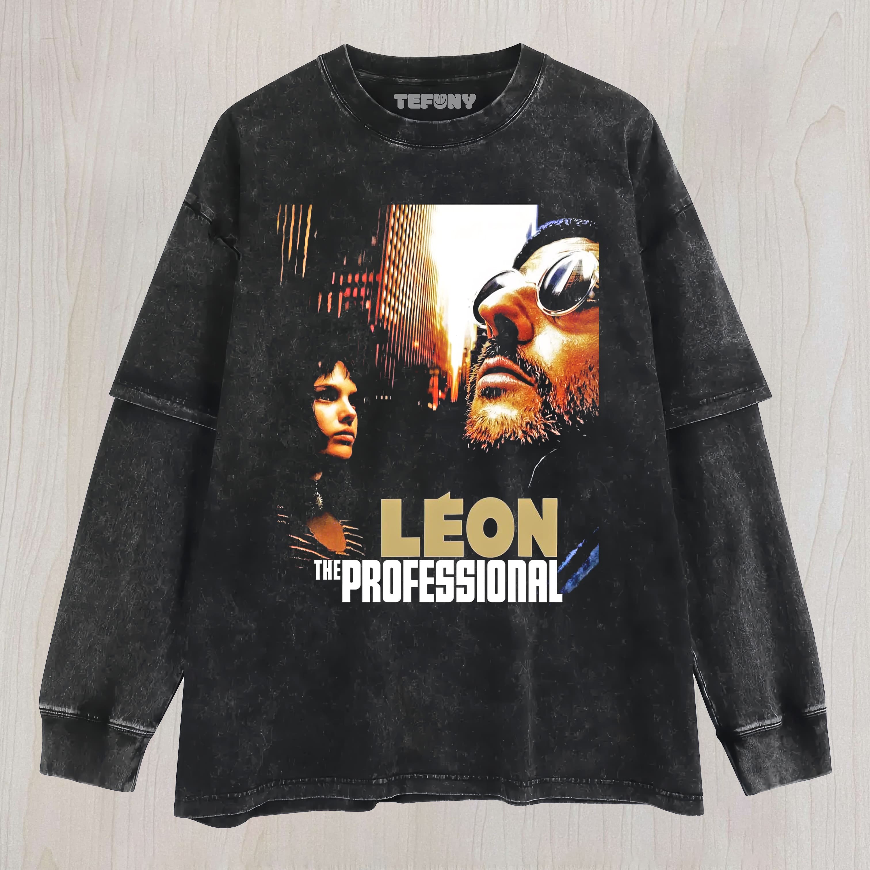 LEON THE PROFESSIONAL V3 UNISEX TEE, TANK TOP, LAYERED LS, SWEATSHIRT & HOODIE