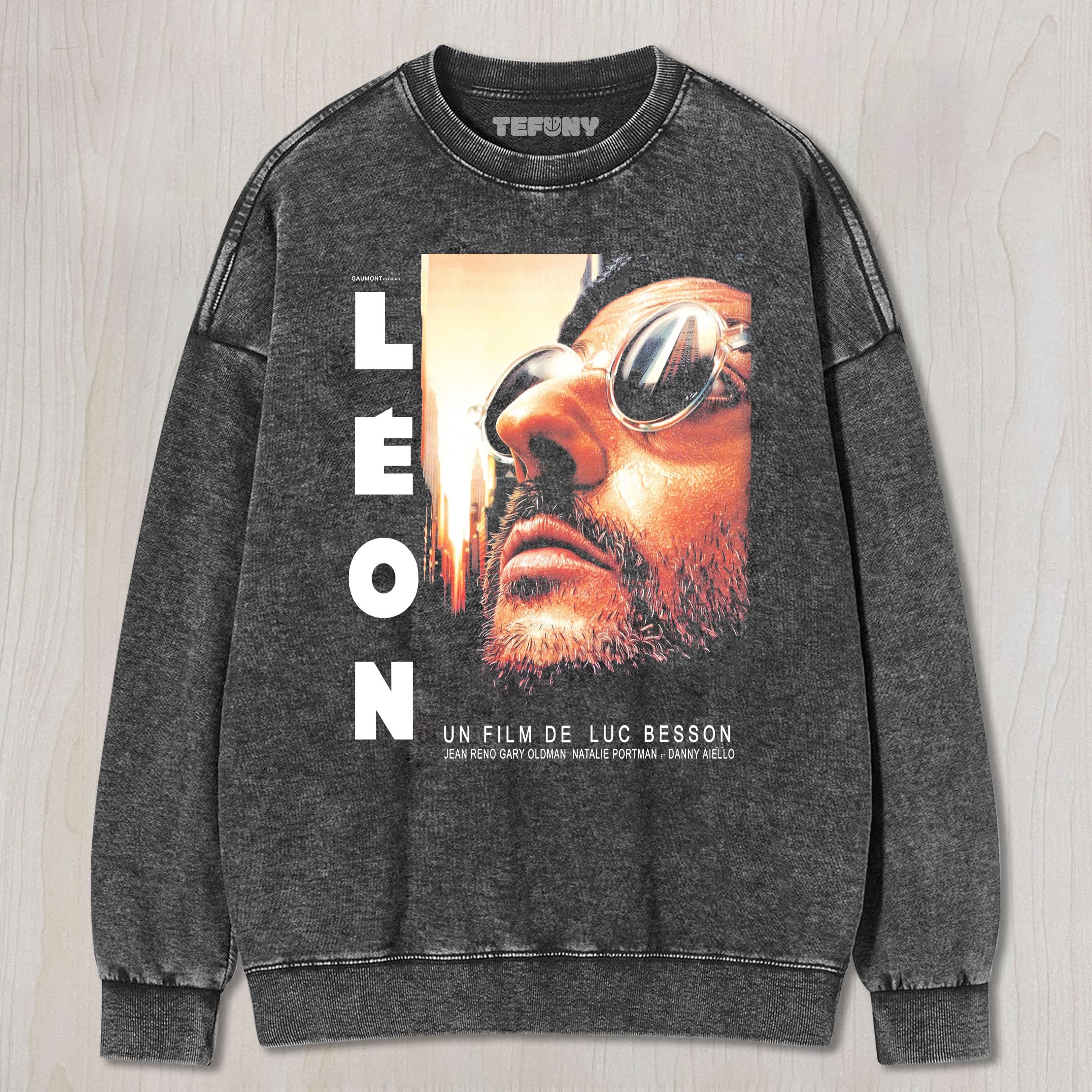 LEON THE PROFESSIONAL  V5 UNISEX TEE, TANK TOP, LAYERED LS, SWEATSHIRT & HOODIE