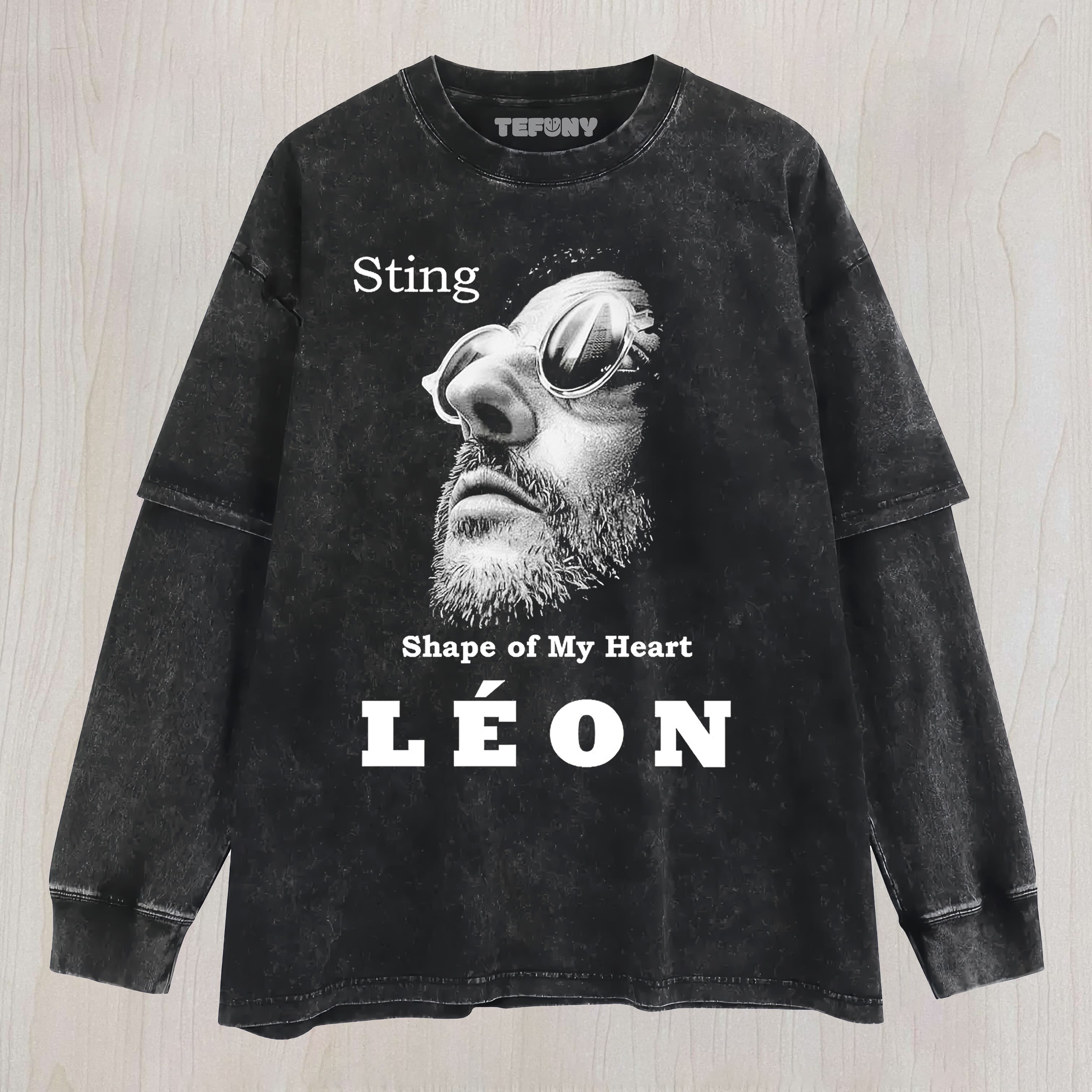 LEON THE PROFESSIONAL V7 UNISEX TEE, TANK TOP, LAYERED LS, SWEATSHIRT & HOODIE