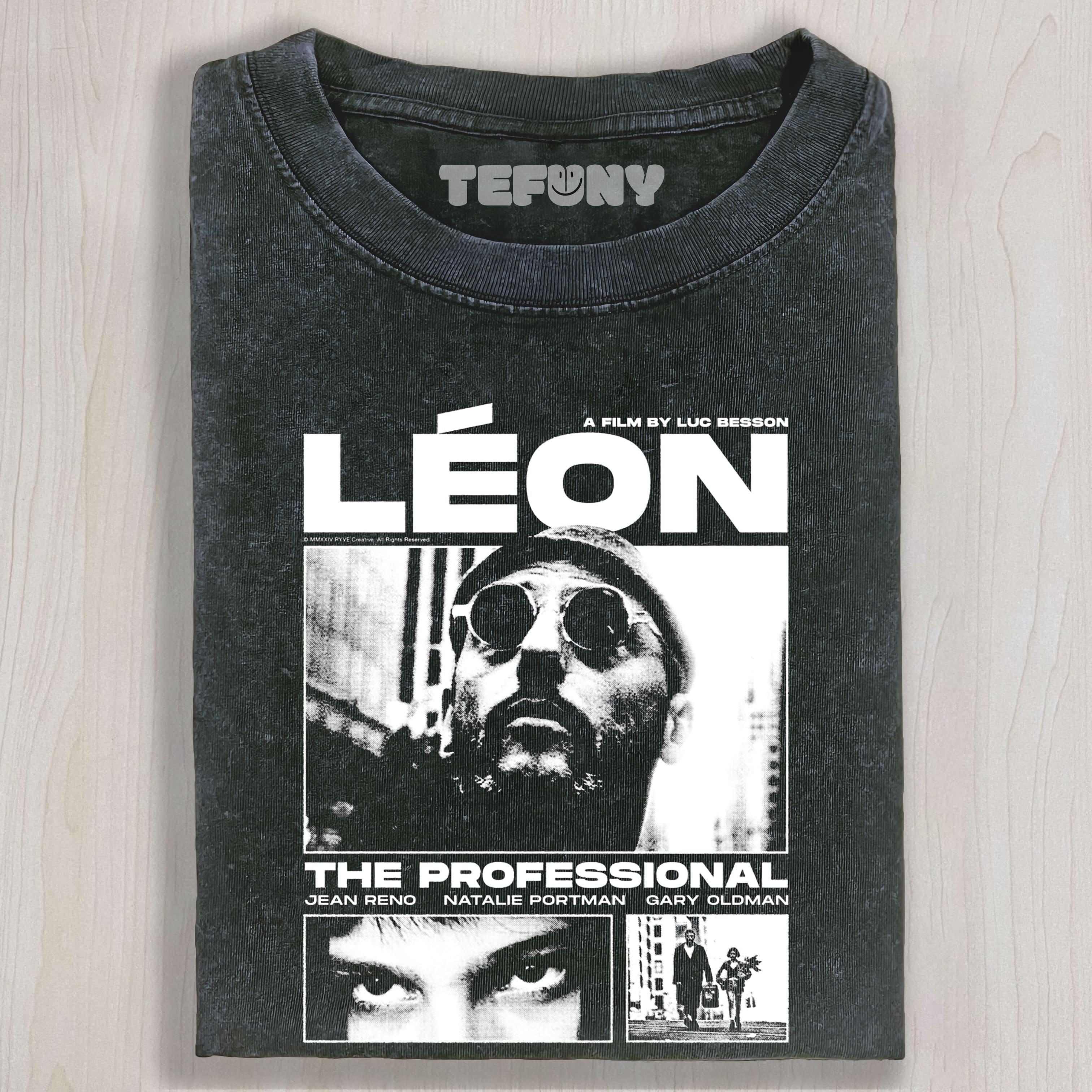 LEON THE PROFESSIONAL V8 UNISEX TEE, TANK TOP, LAYERED LS, SWEATSHIRT & HOODIE