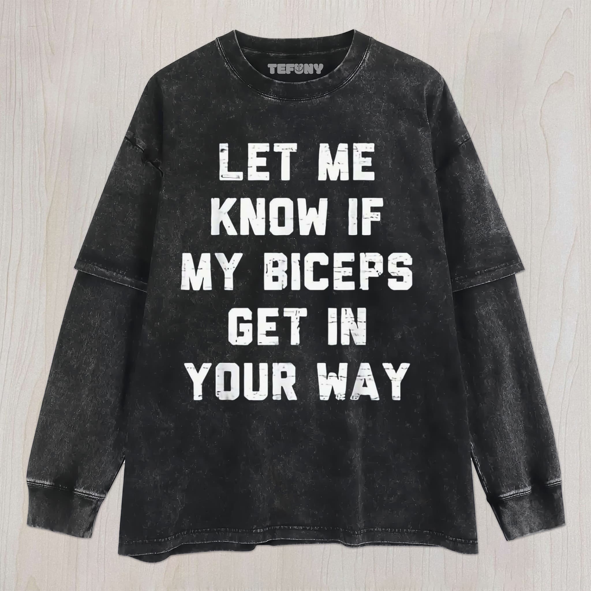 LET ME KNOW UNISEX TEE, TANK TOP, LAYERED LS, SWEATSHIRT & HOODIE