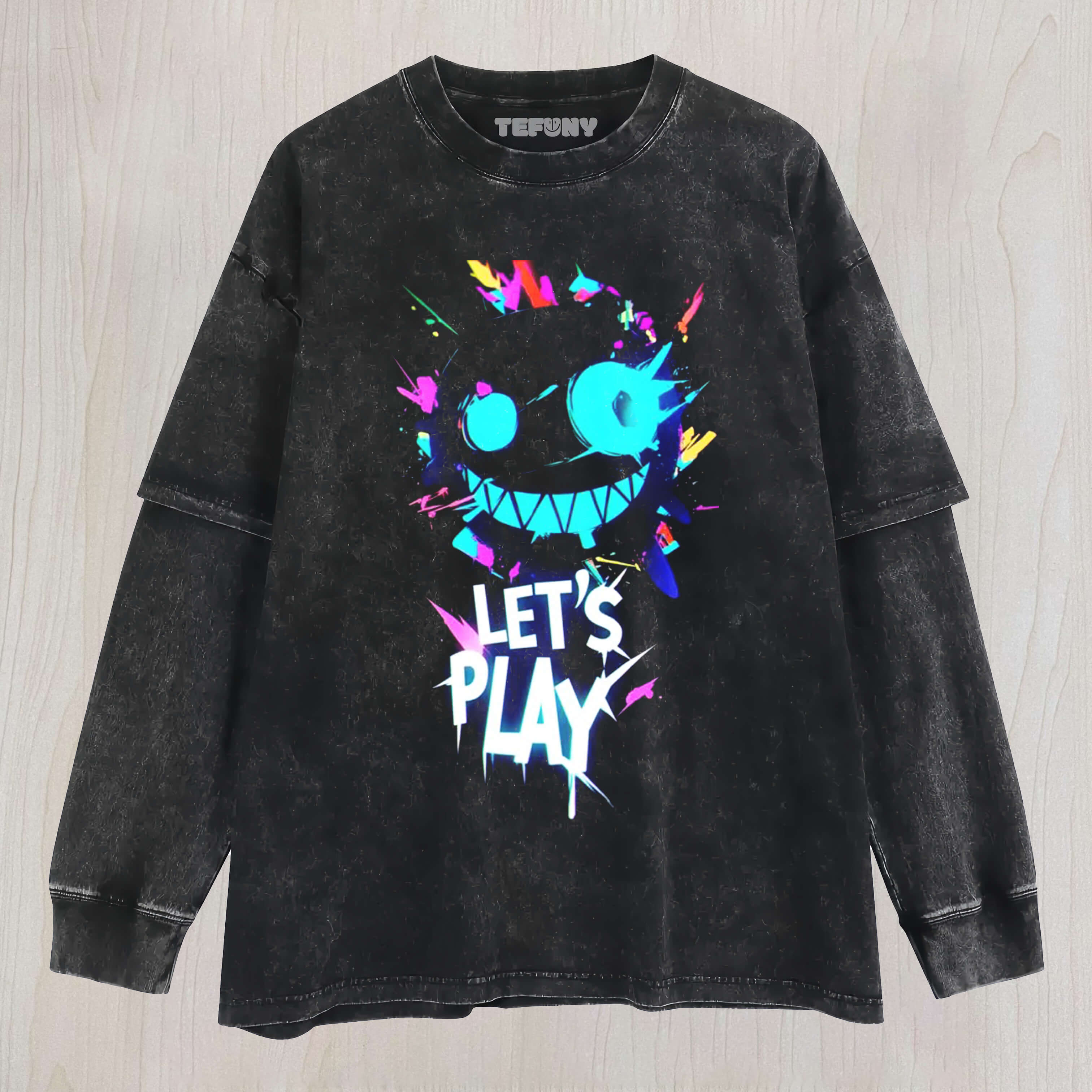 LET'S PLAY LAYERED LONG SLEEVE