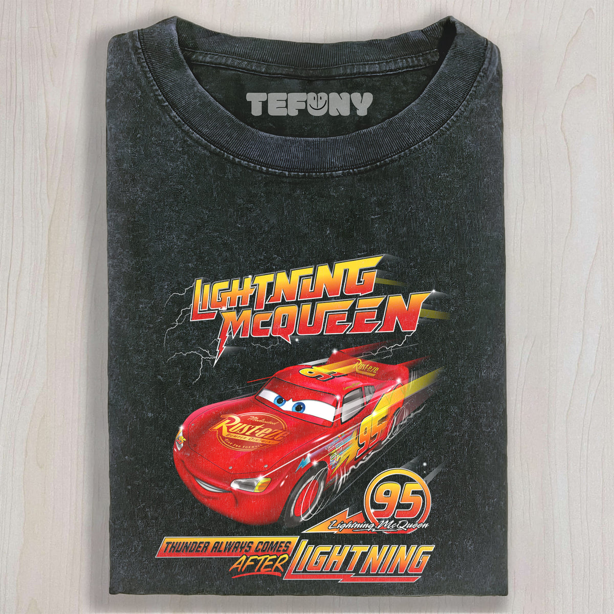 LIGHTNING MCQUEEN V1 UNISEX TEE, TANK TOP, LAYERED LS, SWEATSHIRT & HOODIE
