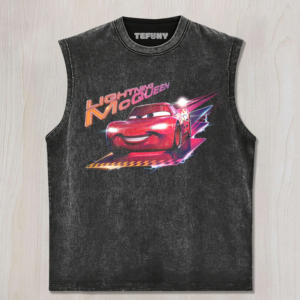 LIGHTNING MCQUEEN V5 UNISEX TEE, TANK TOP, LAYERED LS, SWEATSHIRT & HOODIE