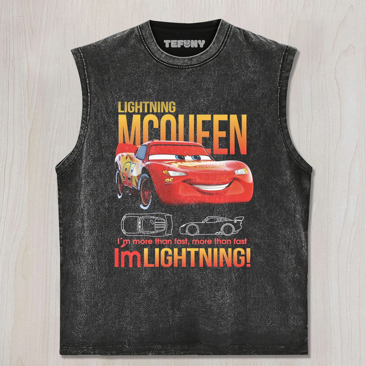 LIGHTNING MCQUEEN V7 UNISEX TEE, TANK TOP, LAYERED LS, SWEATSHIRT & HOODIE