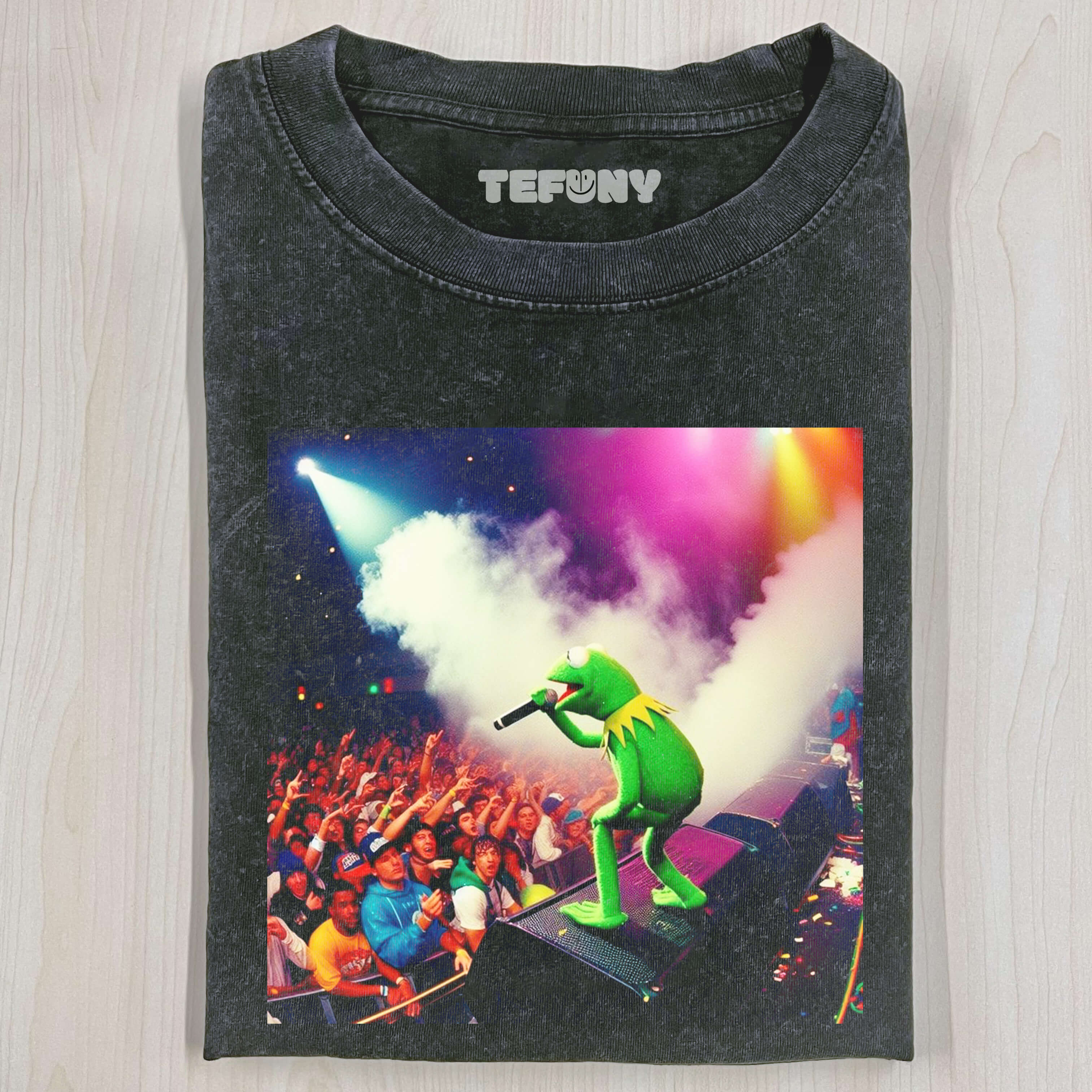 LITTLE FROG HOLDS A CONCERT T-SHIRT