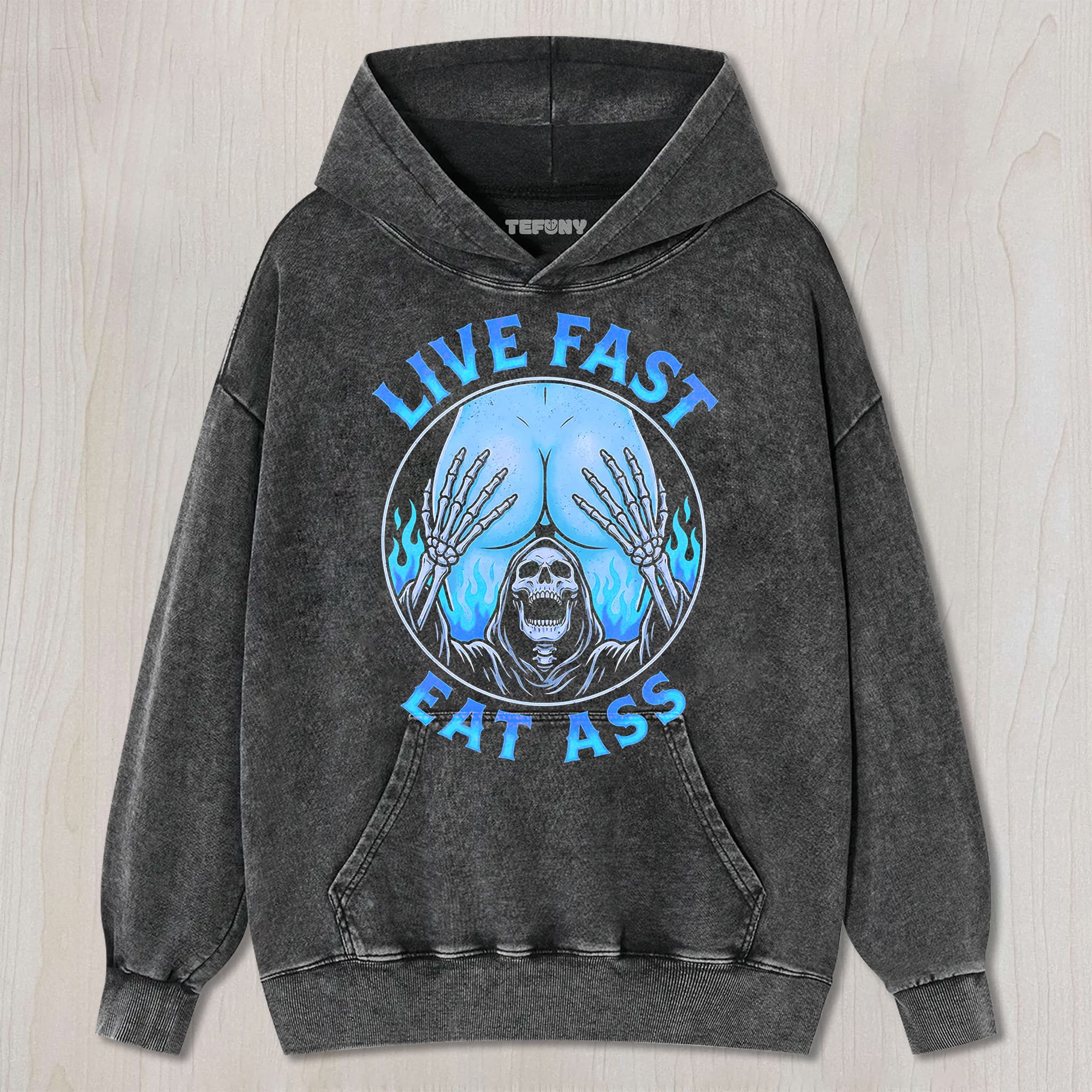 LIVE FAST EAT ASS UNISEX TEE, TANK TOP, LAYERED LS, SWEATSHIRT & HOODIE